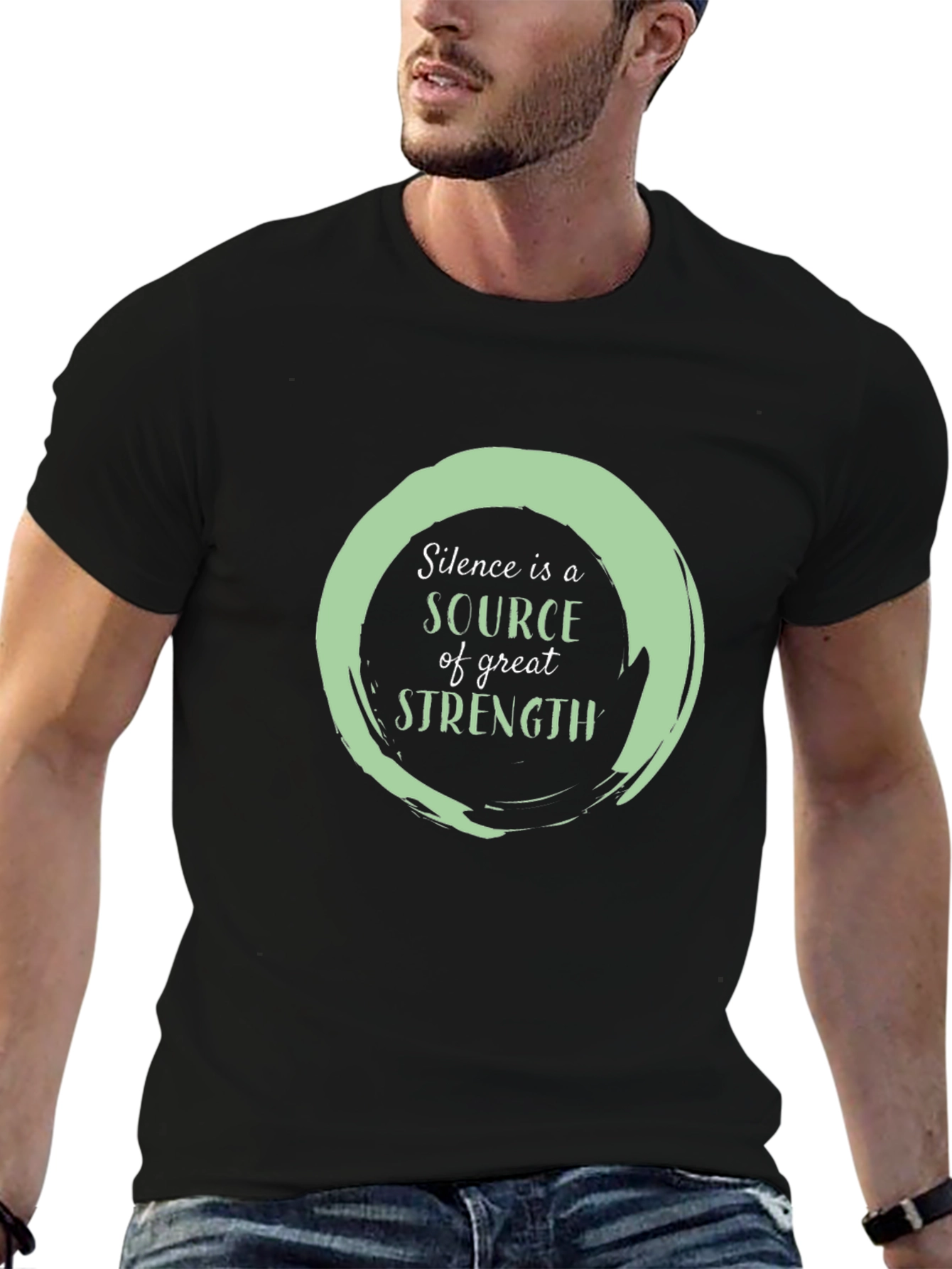 Silence is Strength Graphic Tee