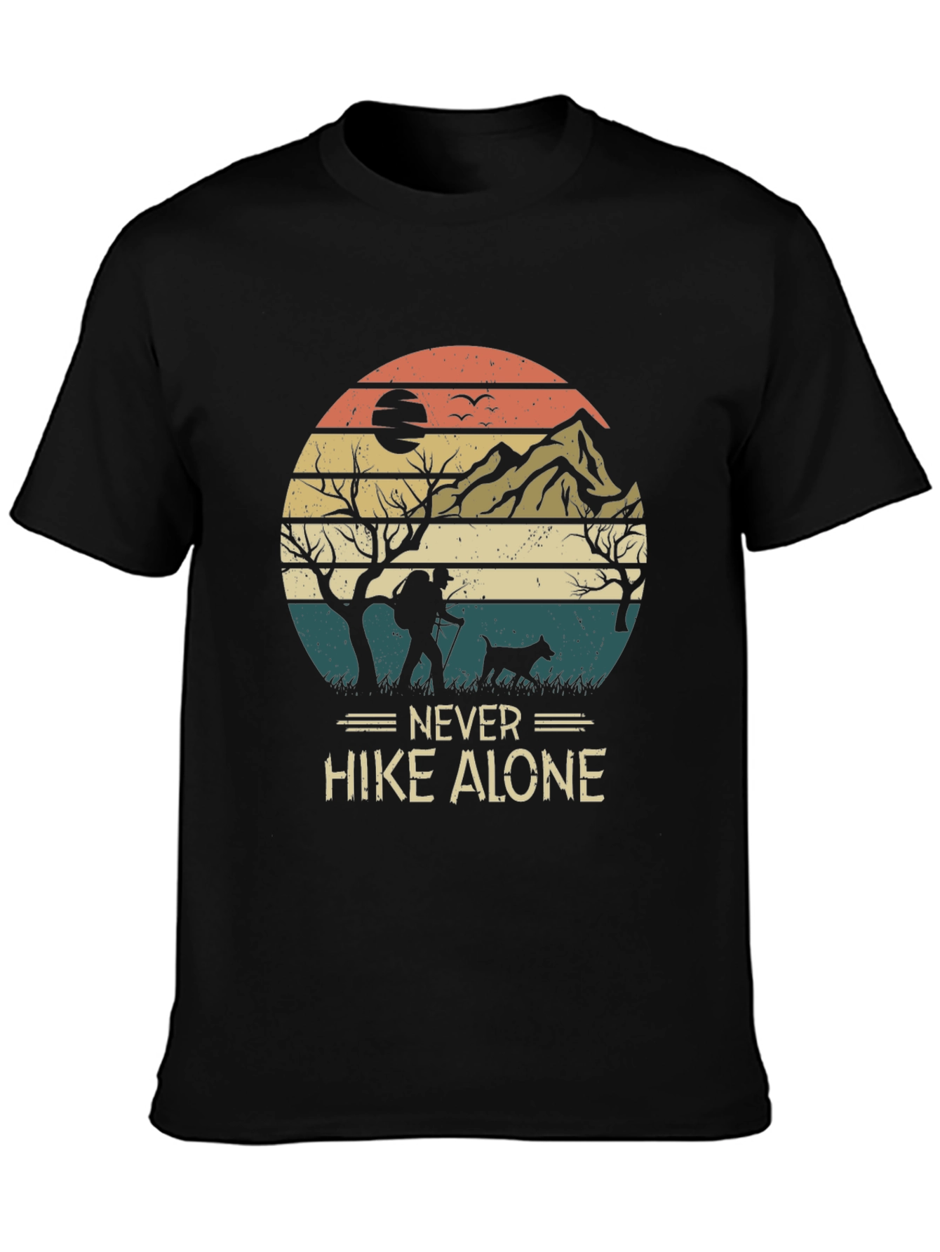 Never Hike Alone Graphic Tee