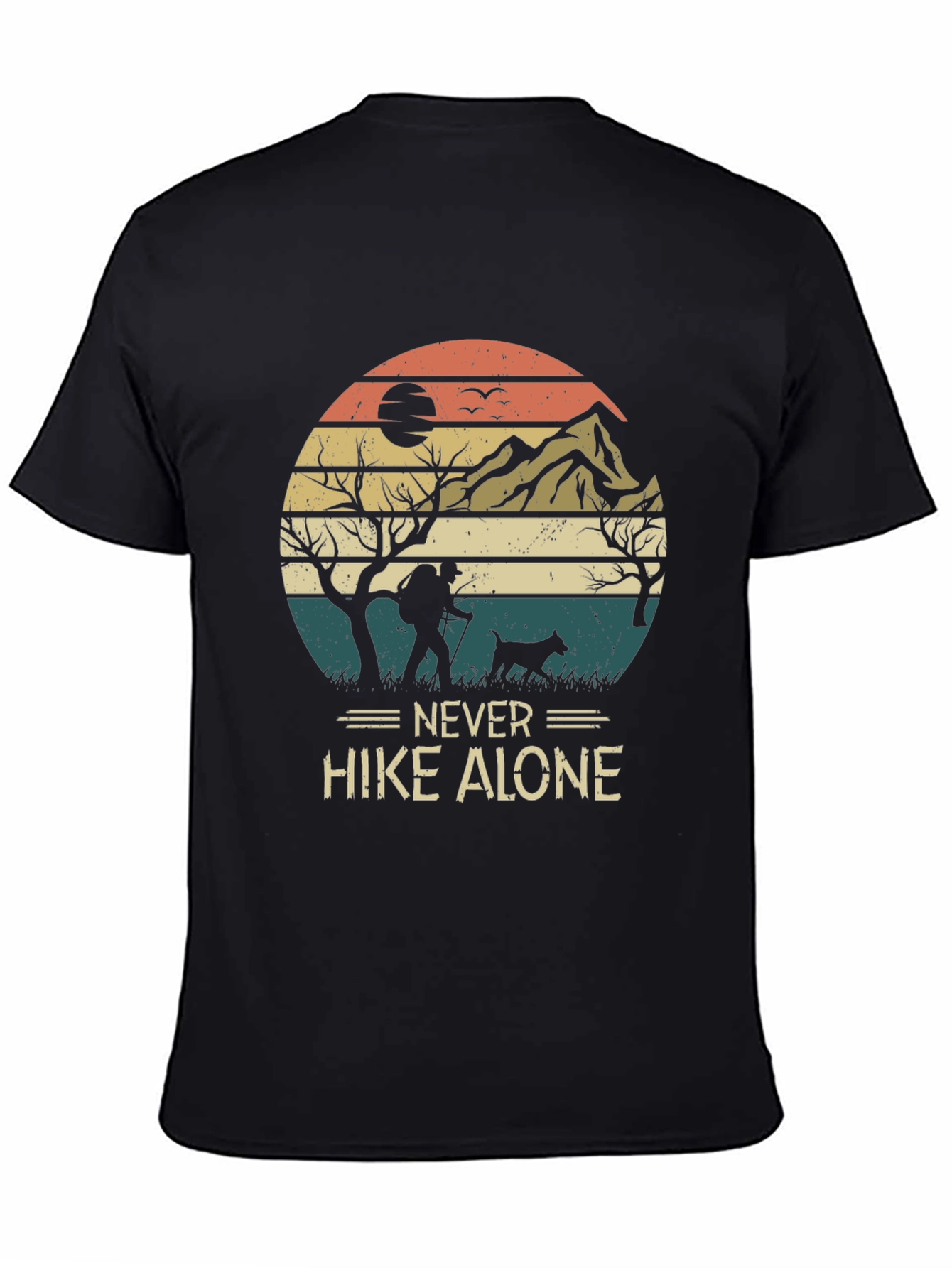 Never Hike Alone Graphic Tee