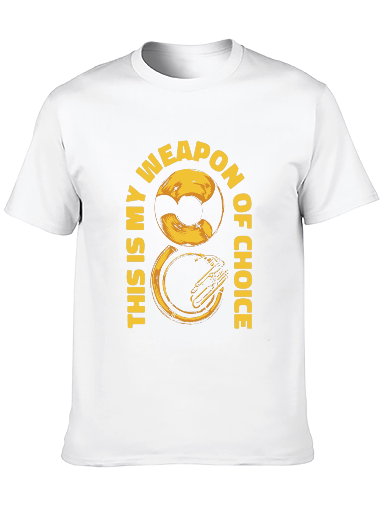 Tuba Weapon of Choice Graphic Tee