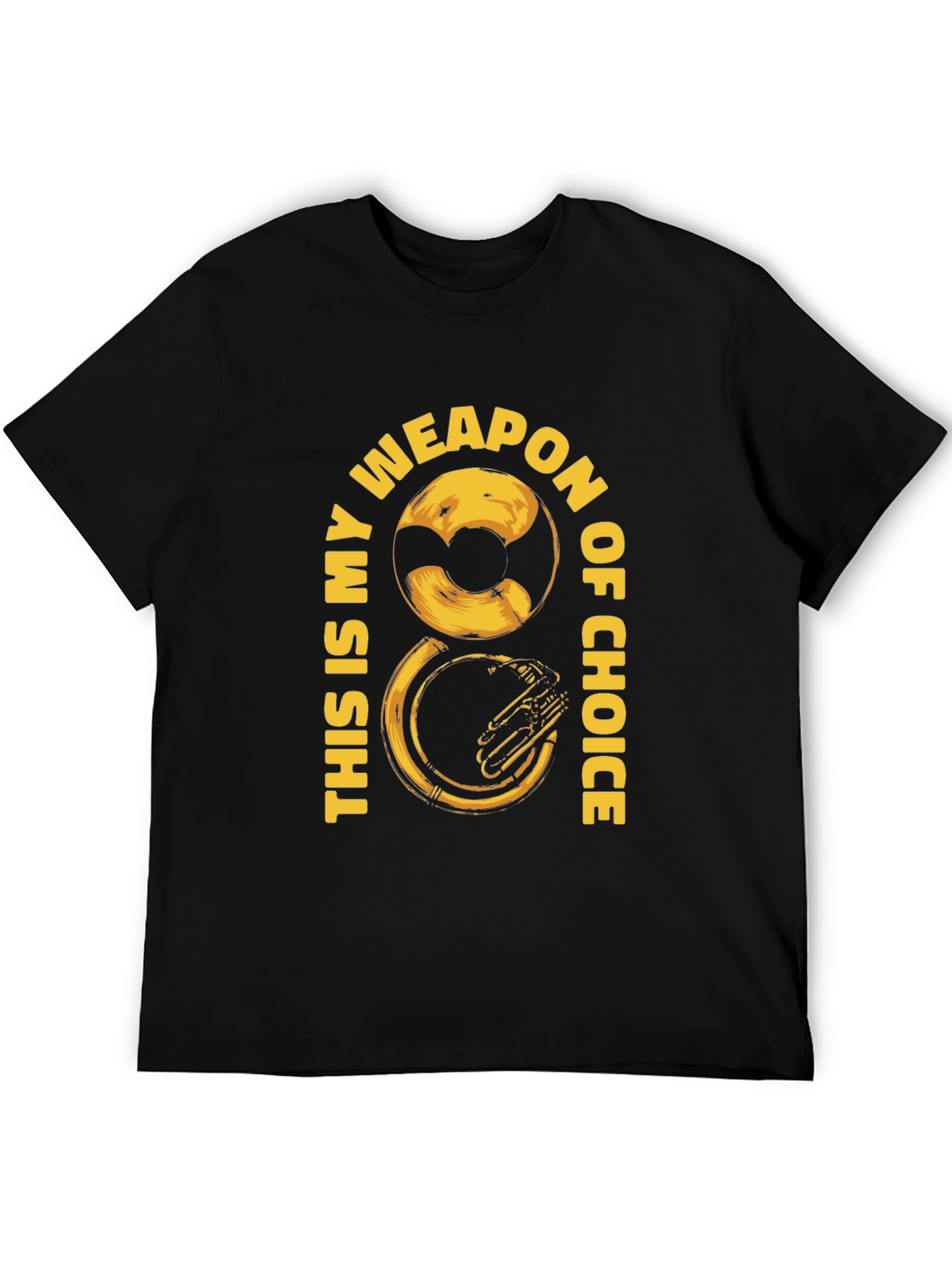 Tuba Weapon of Choice Graphic Tee