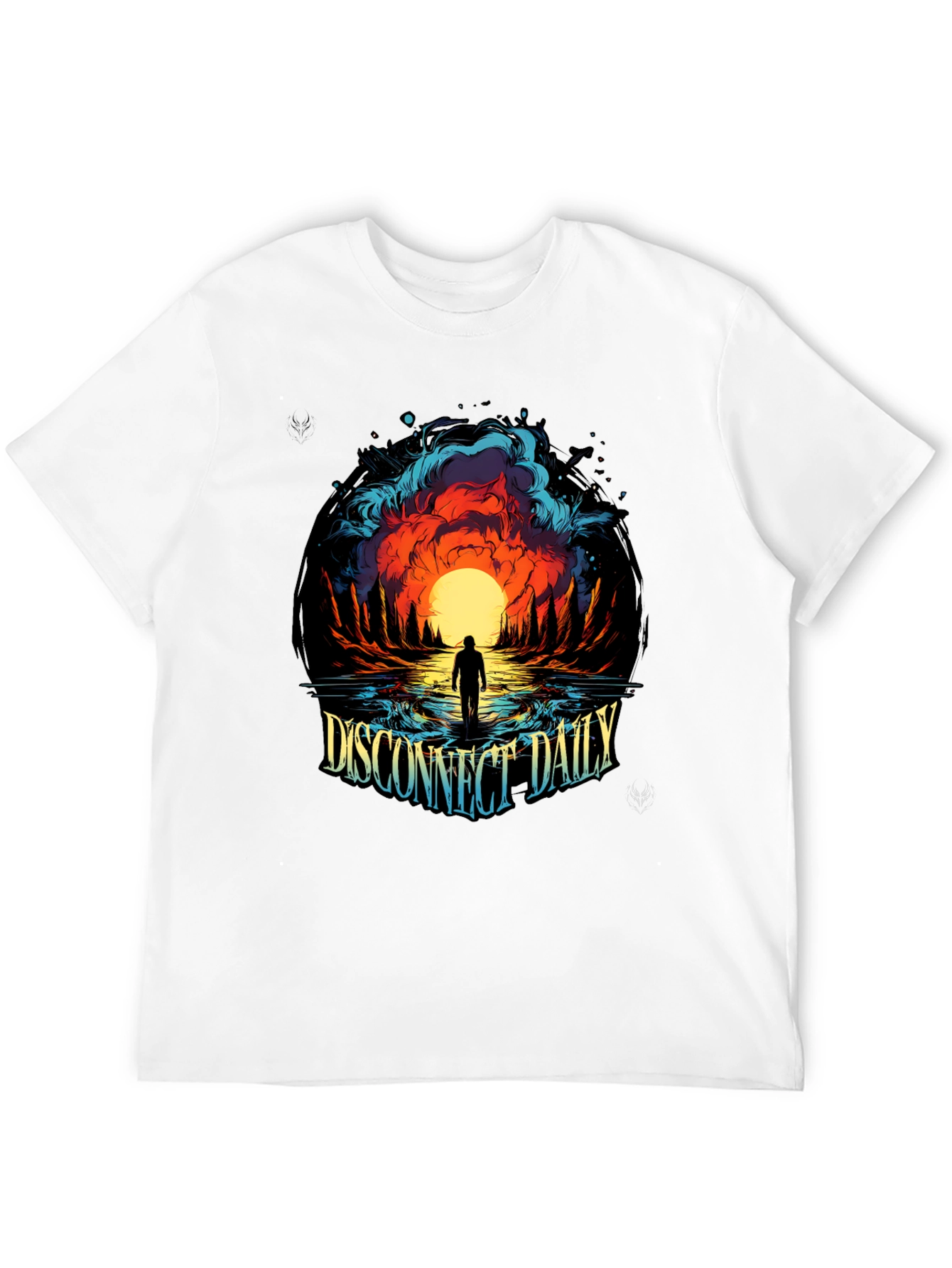 Disconnect Daily Graphic T-Shirt - Black
