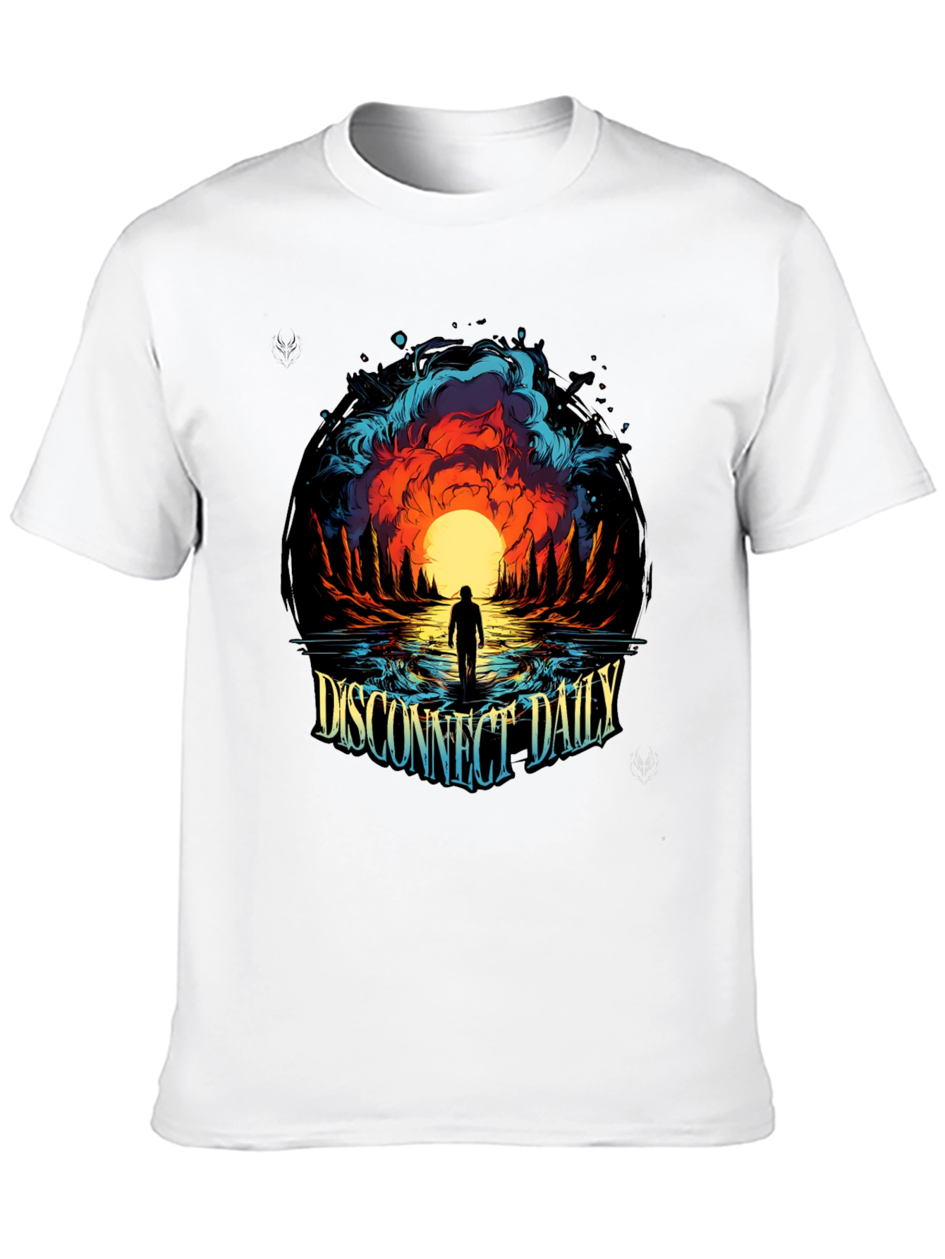Disconnect Daily Graphic T-Shirt - Black