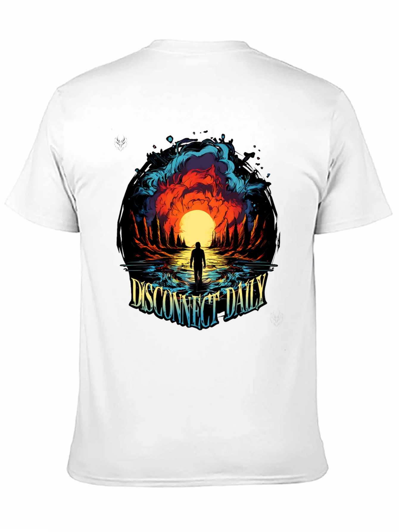 Disconnect Daily Graphic T-Shirt - Black