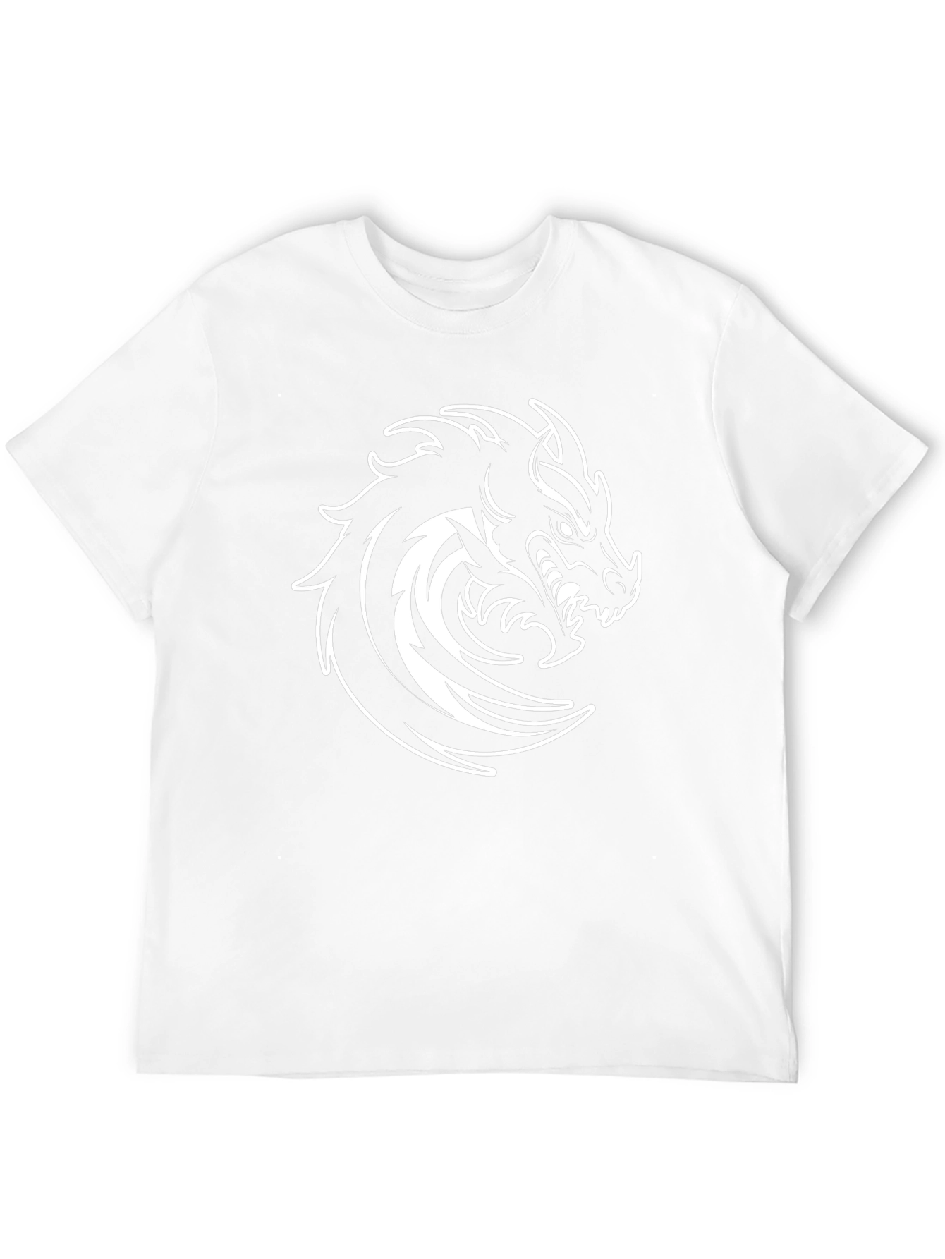 Black Dragon Graphic T-Shirt - Mens Style