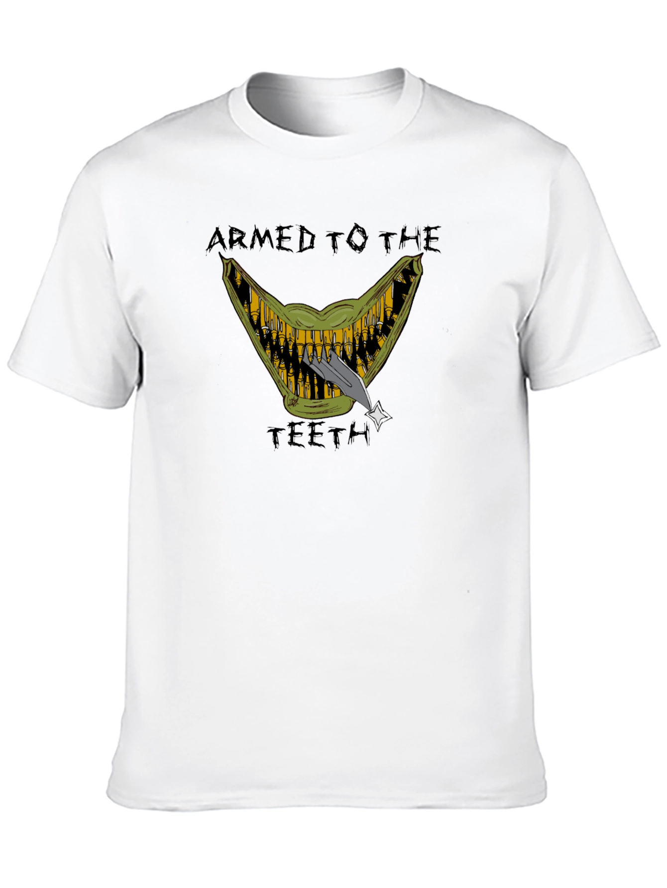 Armed to the Teeth Graphic T-Shirt