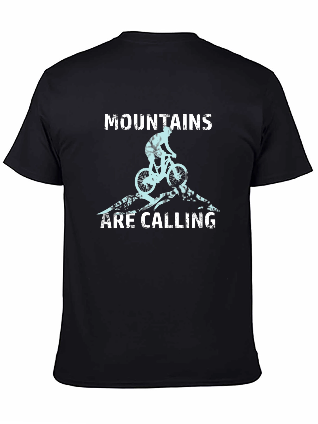 Mountains are Calling T-Shirt - Biker Tee