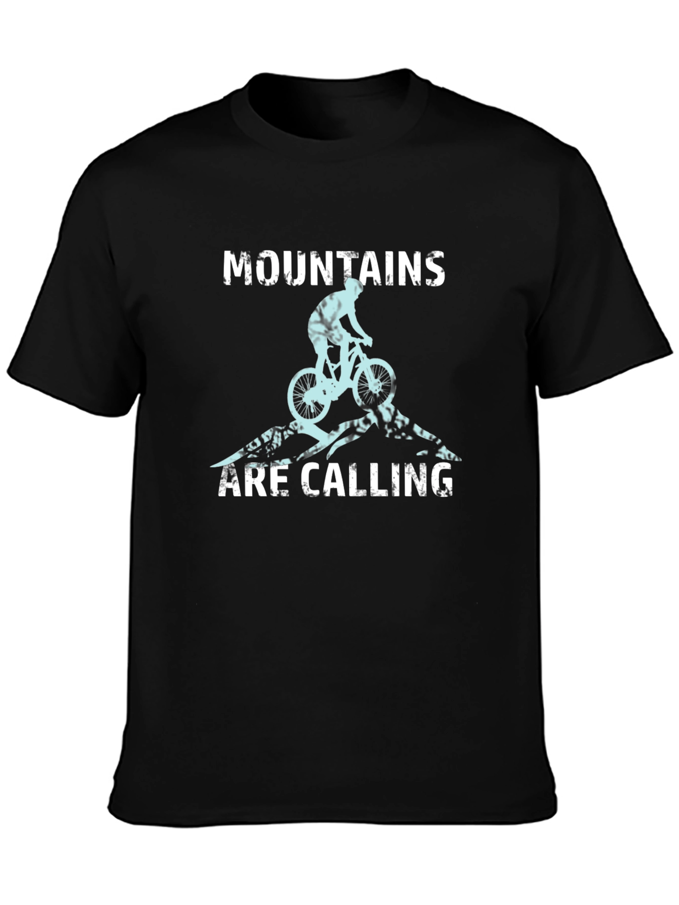 Mountains are Calling T-Shirt - Biker Tee