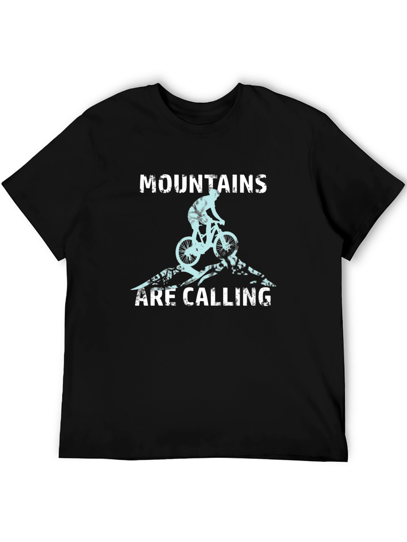 Mountains are Calling T-Shirt - Biker Tee
