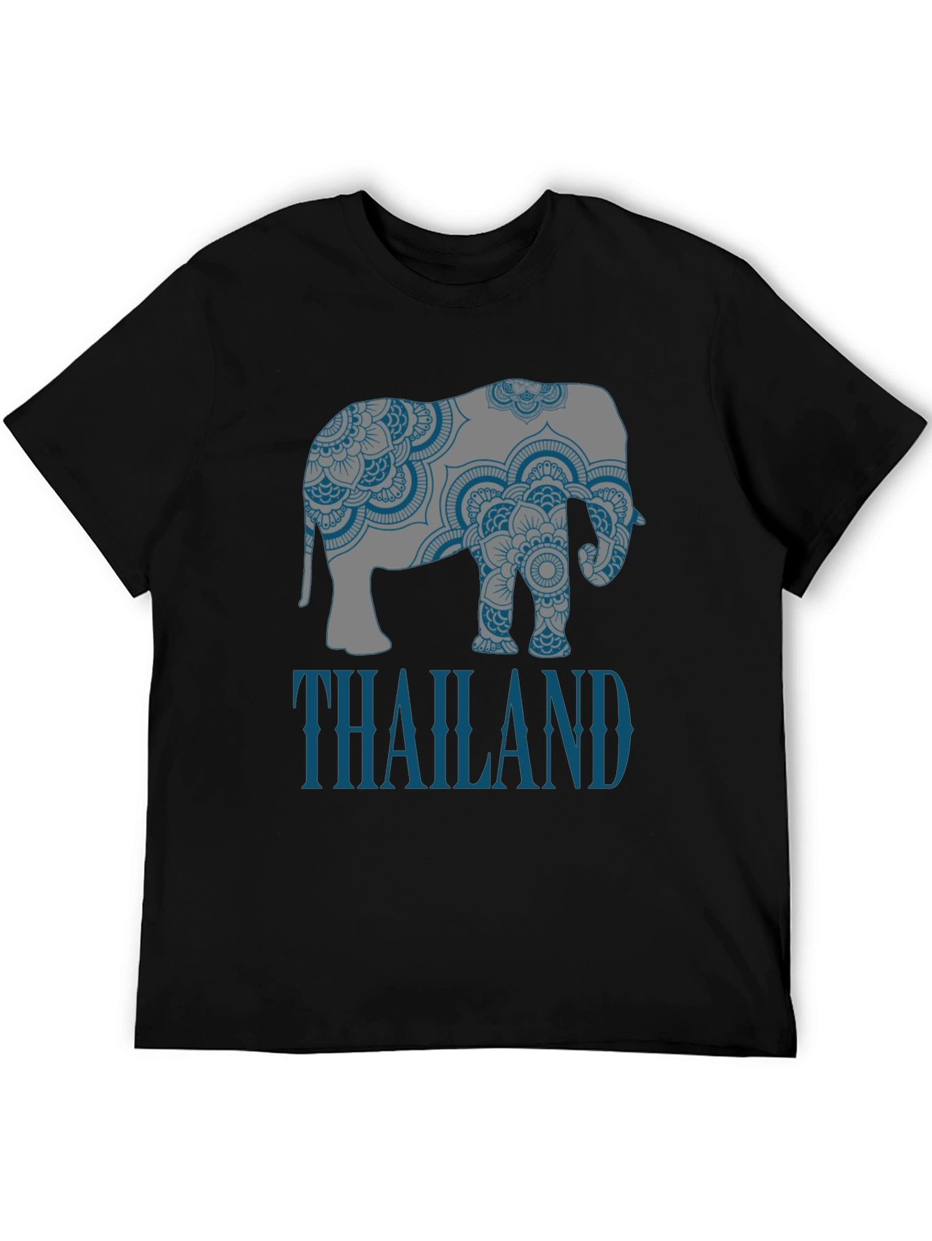Thailand Elephant Graphic Tee - Casual Style