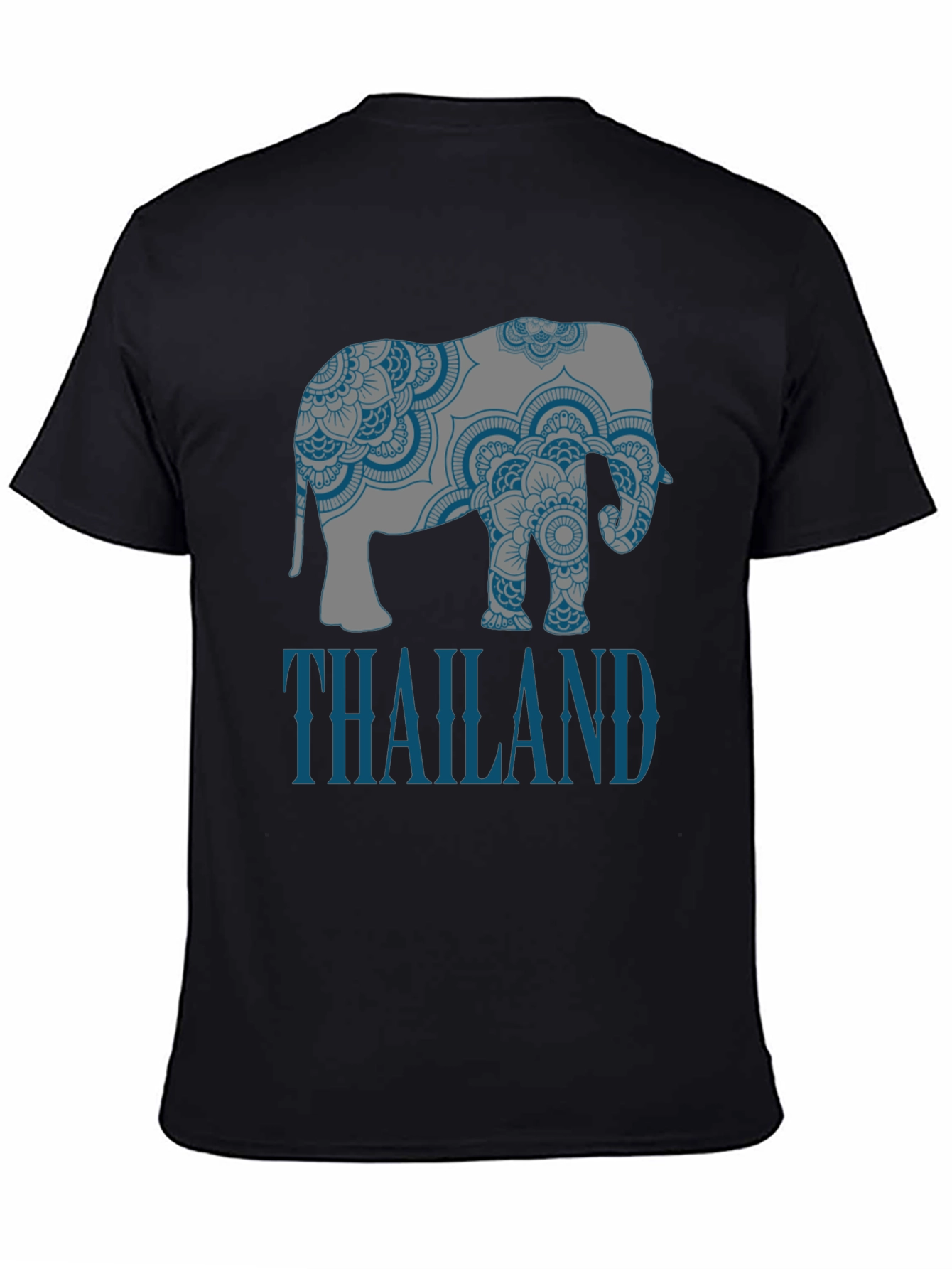 Thailand Elephant Graphic Tee - Casual Style