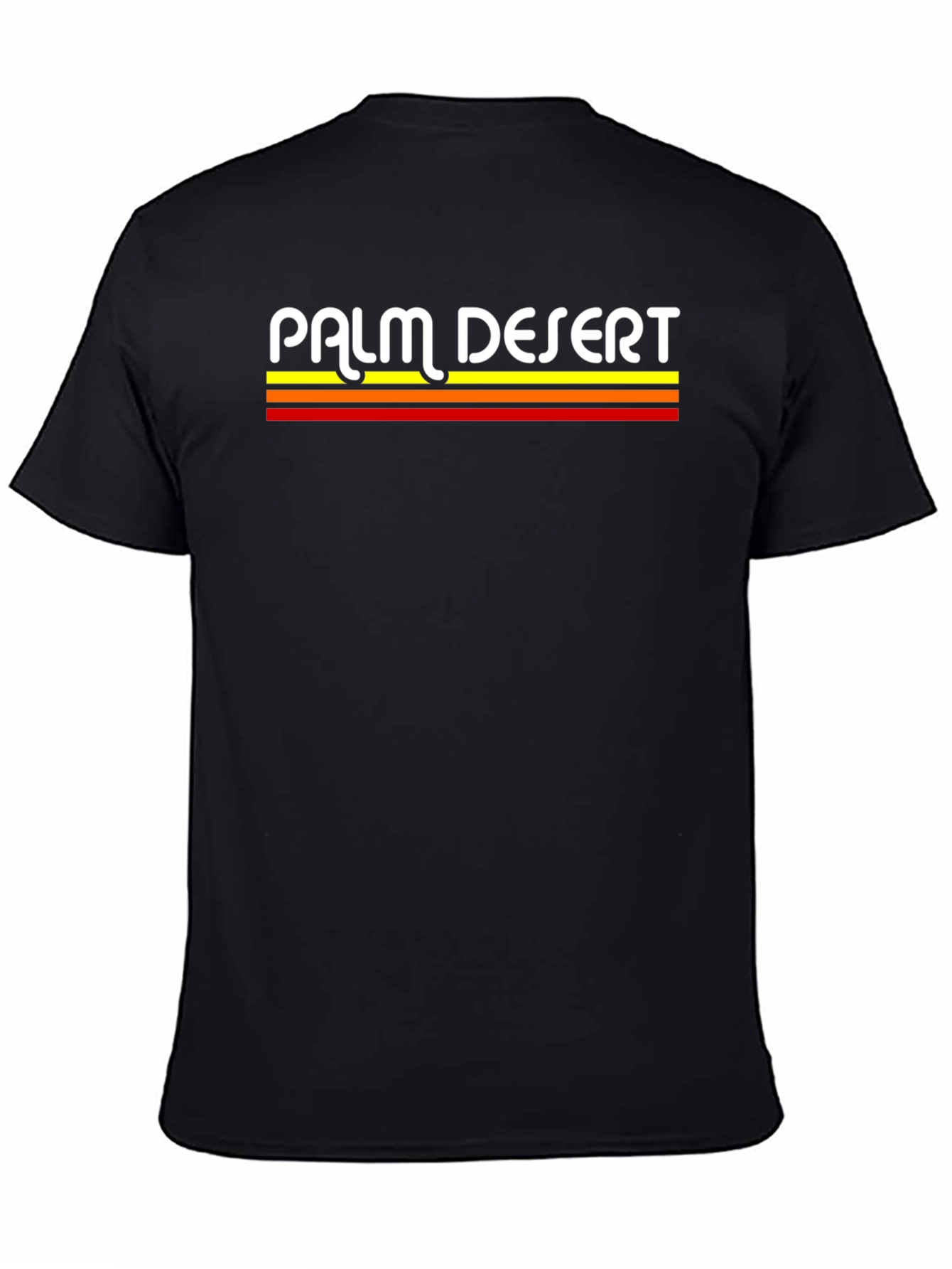 Palm Desert Retro Striped T-Shirt