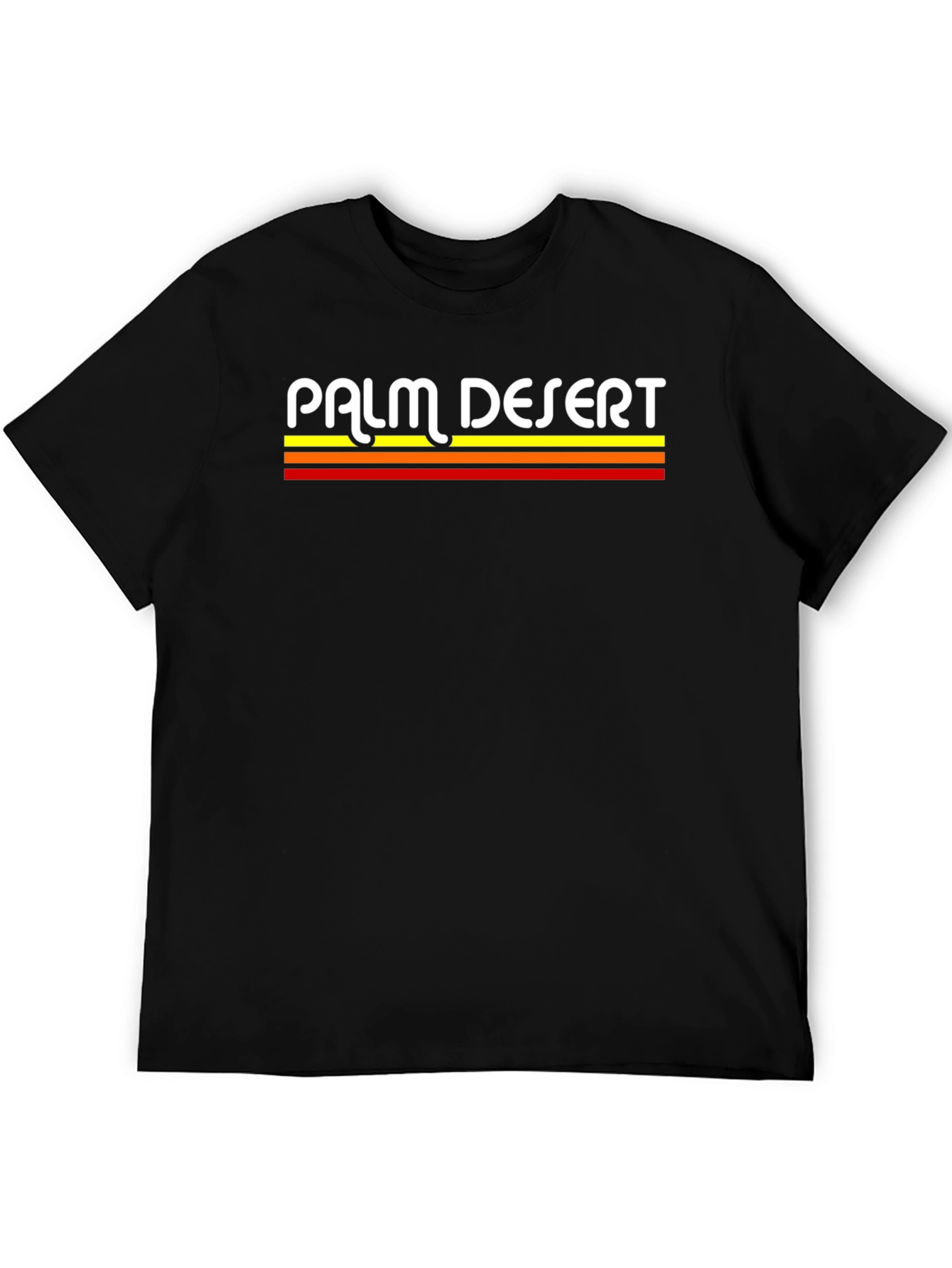 Palm Desert Retro Striped T-Shirt