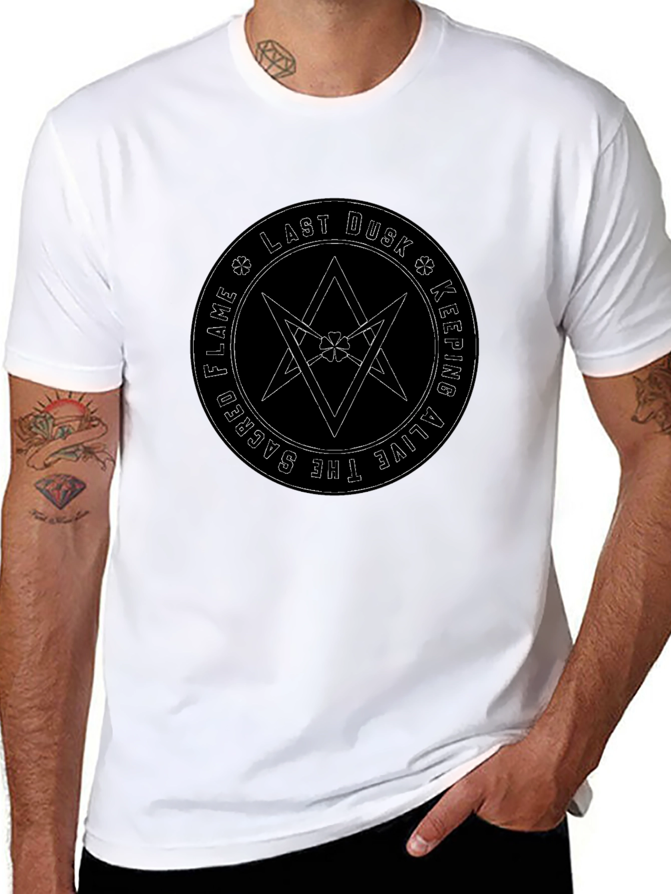 Last Dusk Sacred Flame Graphic Tee
