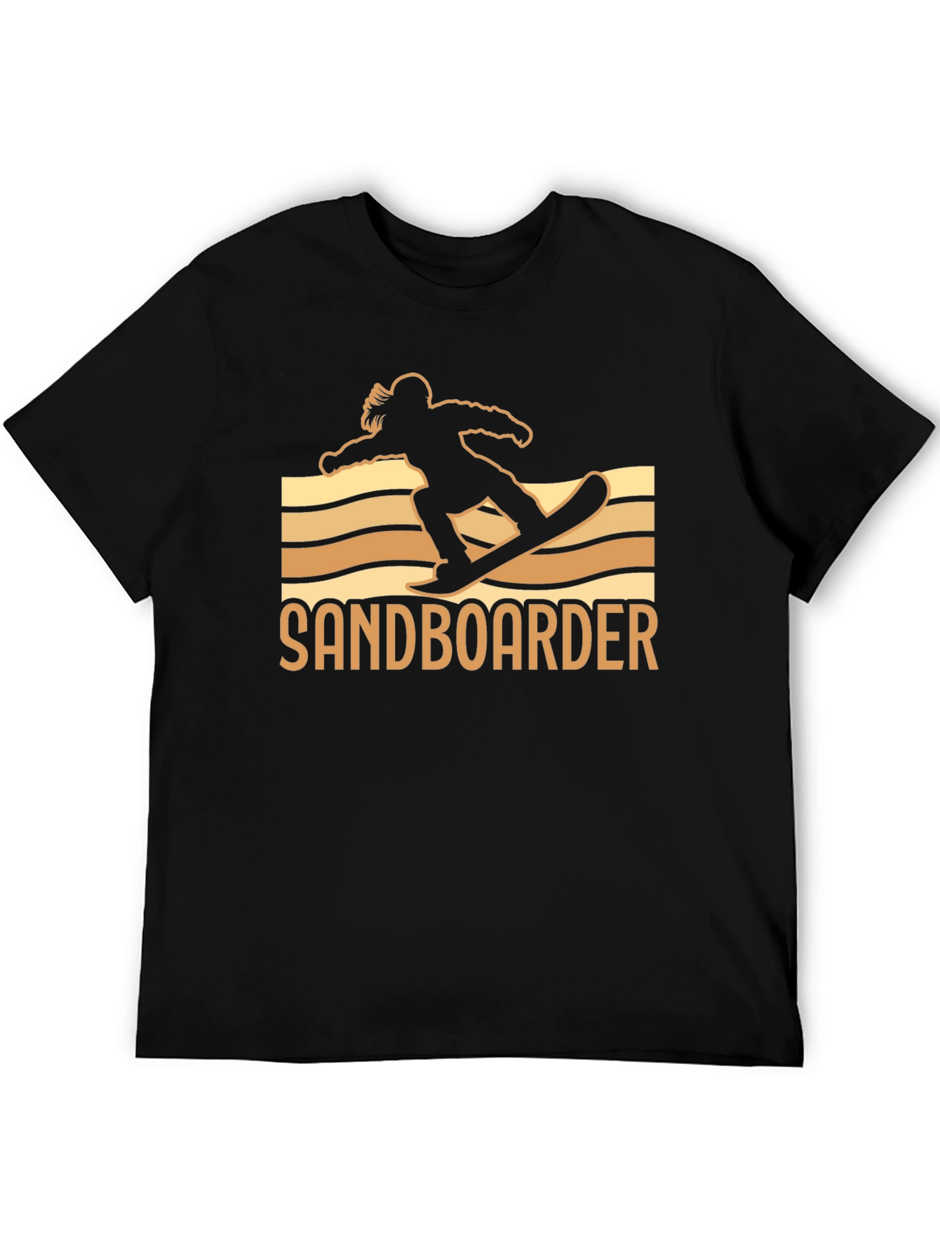 Sandboarder Black T-Shirt