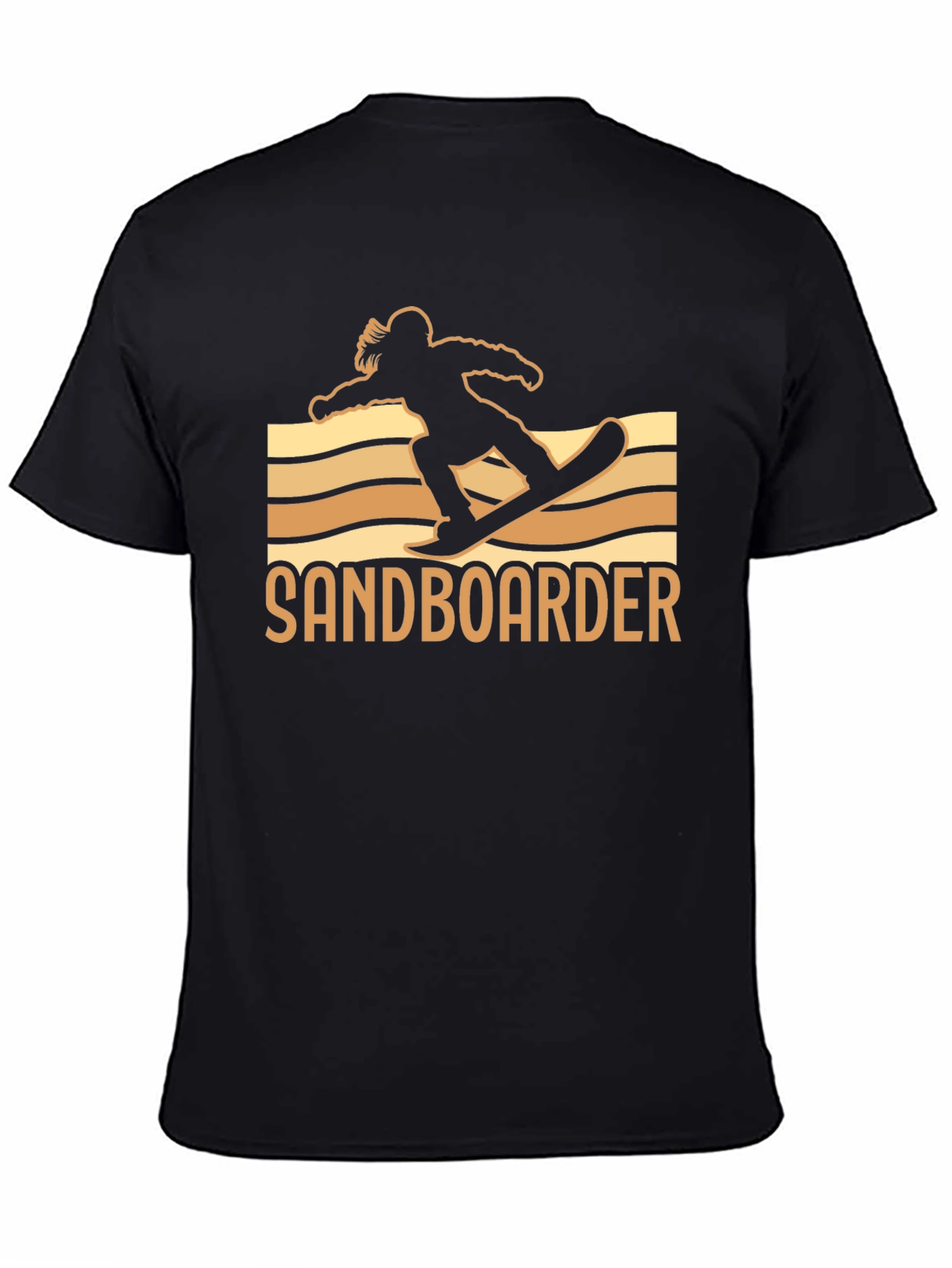 Sandboarder Black T-Shirt