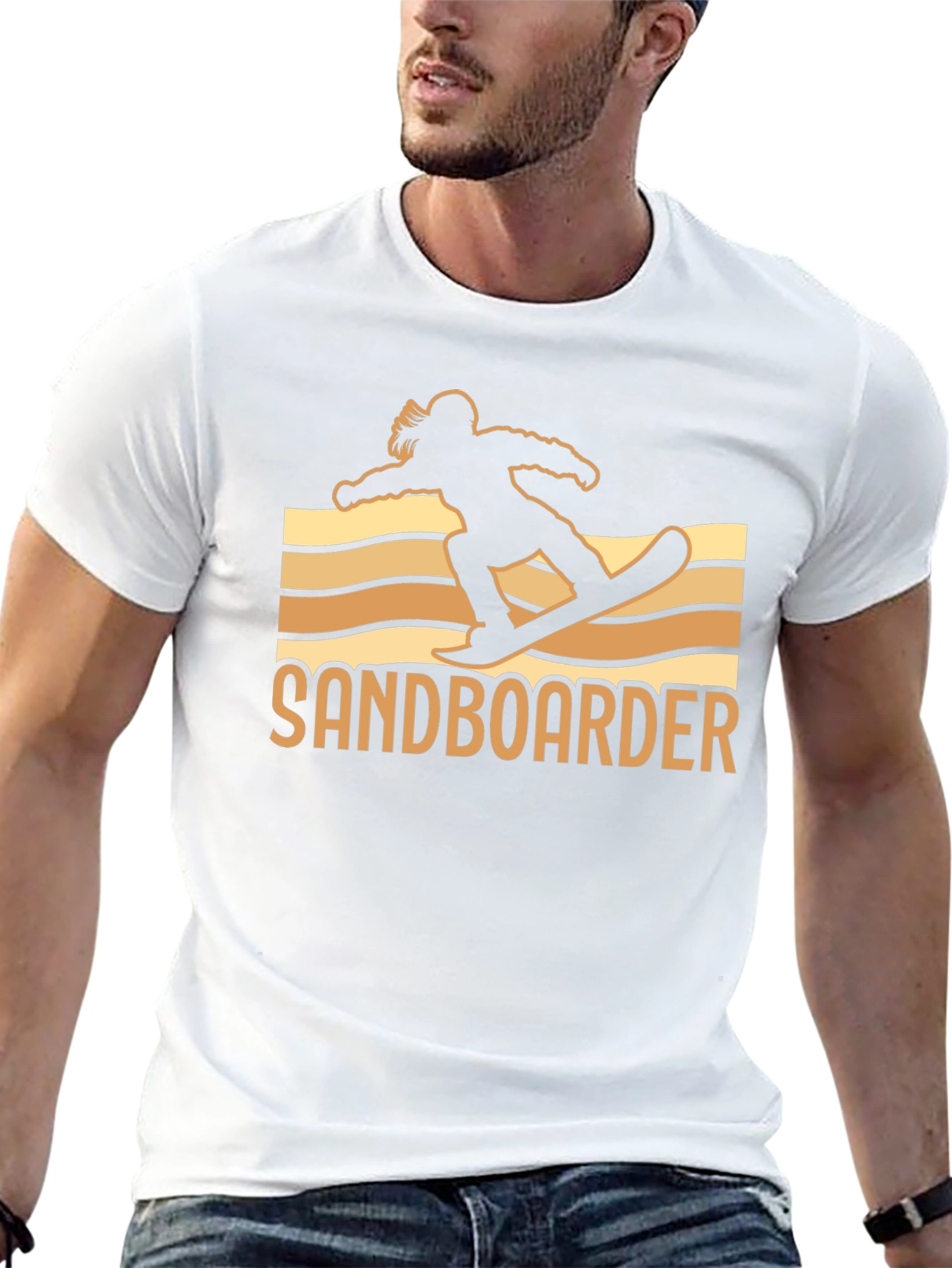Sandboarder Black T-Shirt