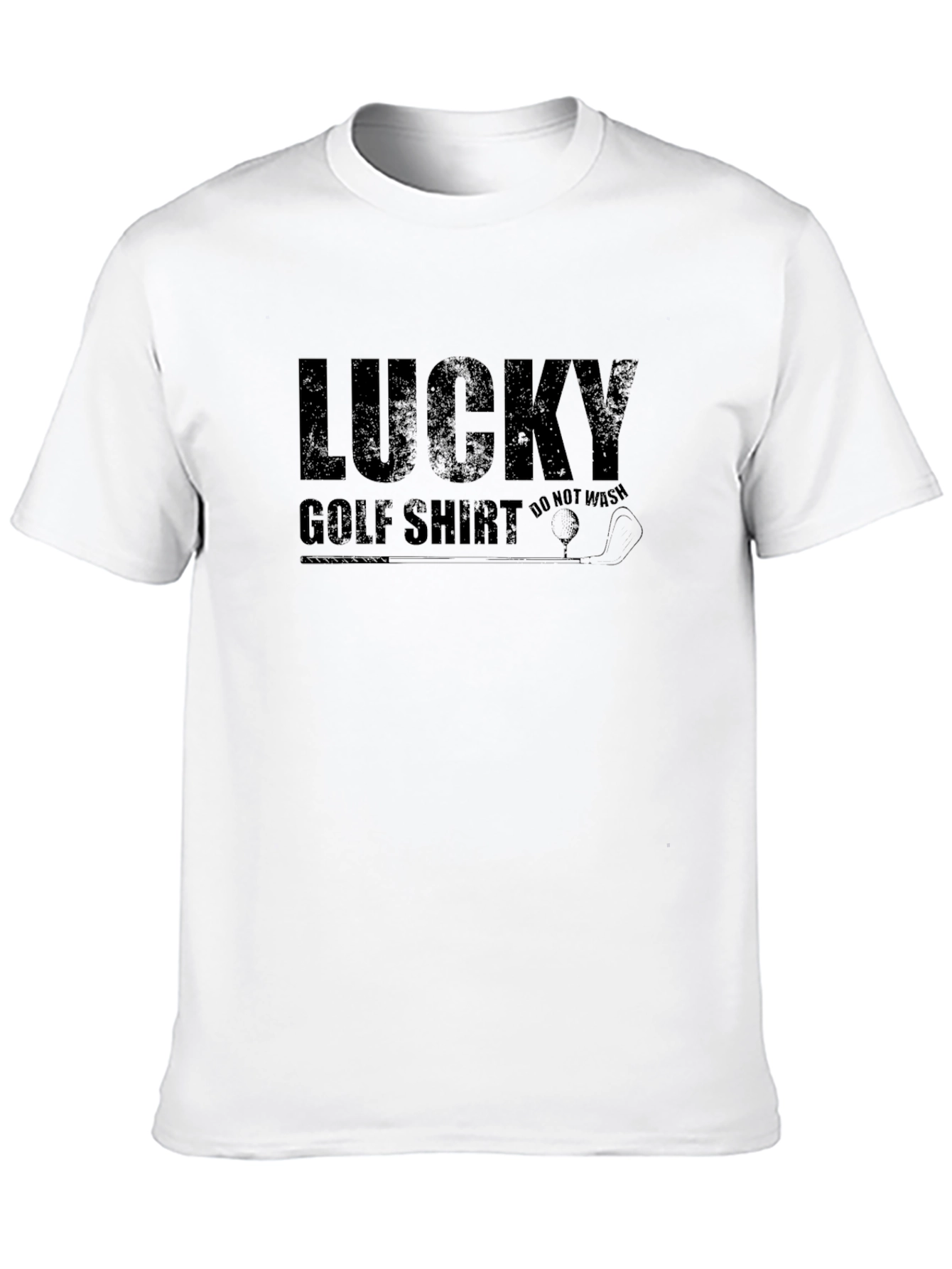 Lucky Golf Shirt - Black T-Shirt