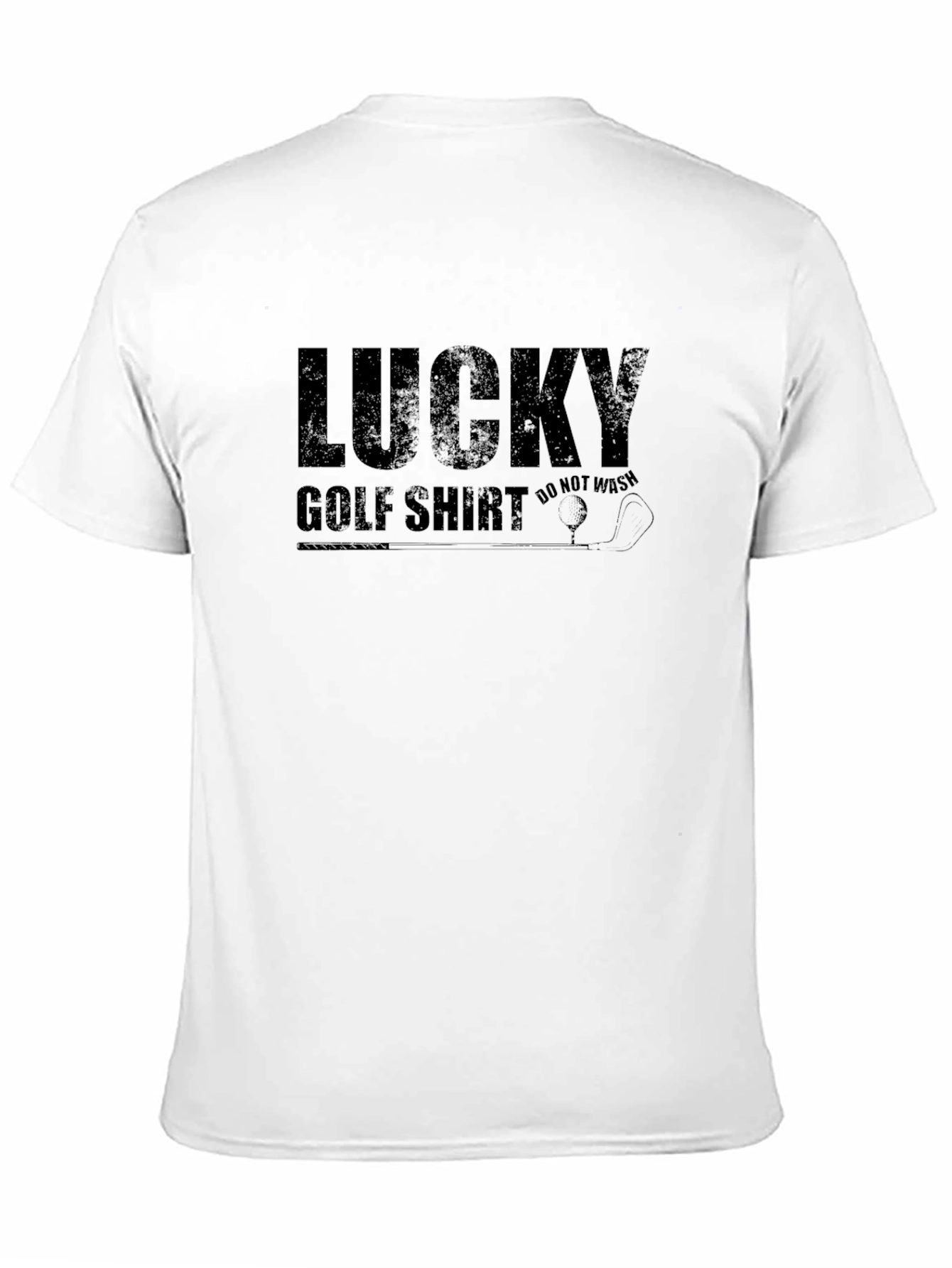 Lucky Golf Shirt - Black T-Shirt