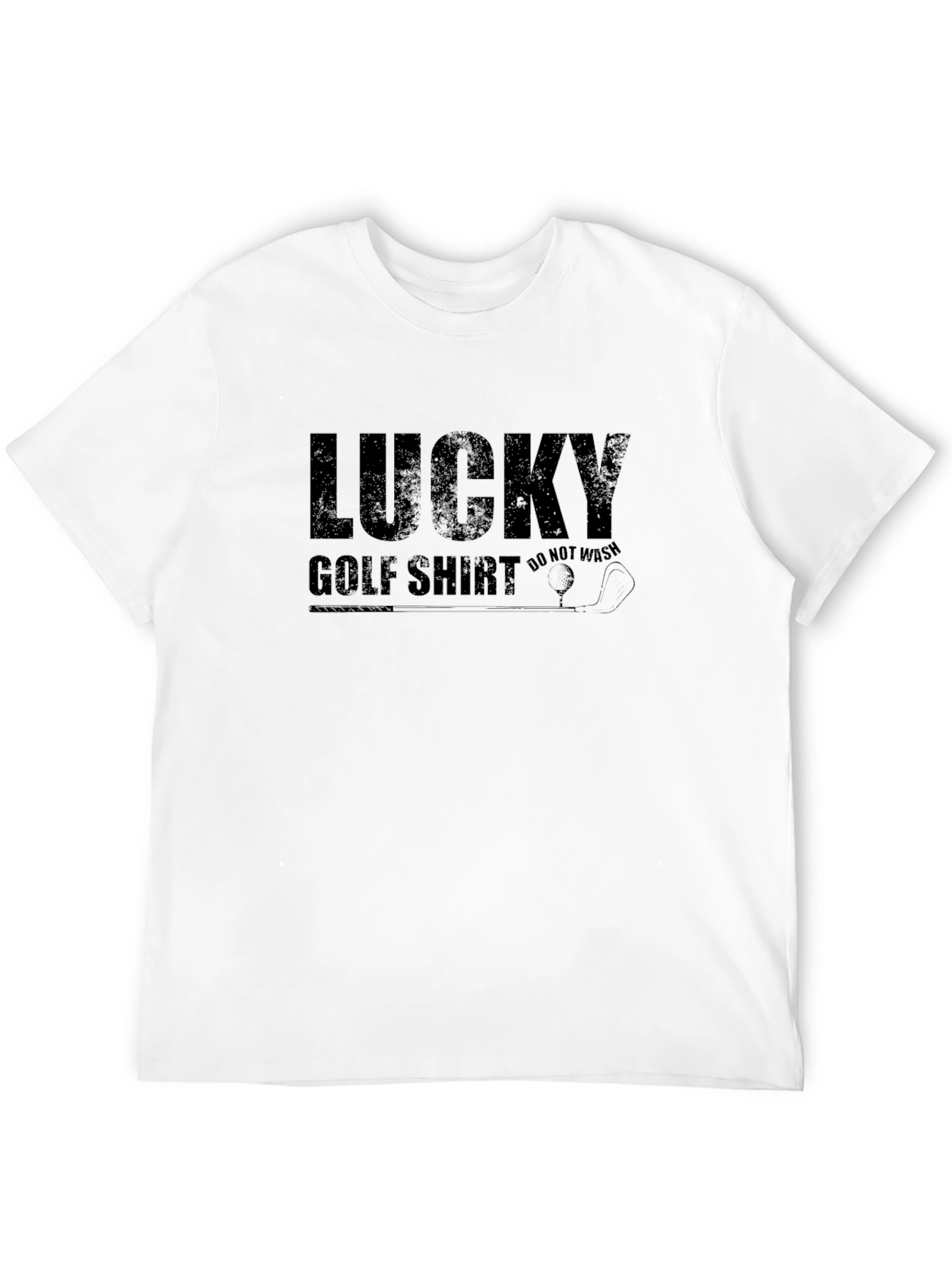 Lucky Golf Shirt - Black T-Shirt
