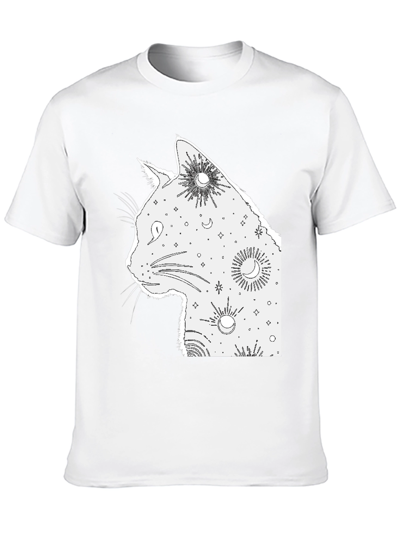 Celestial Cat T-Shirt - Stylish & Unique Design