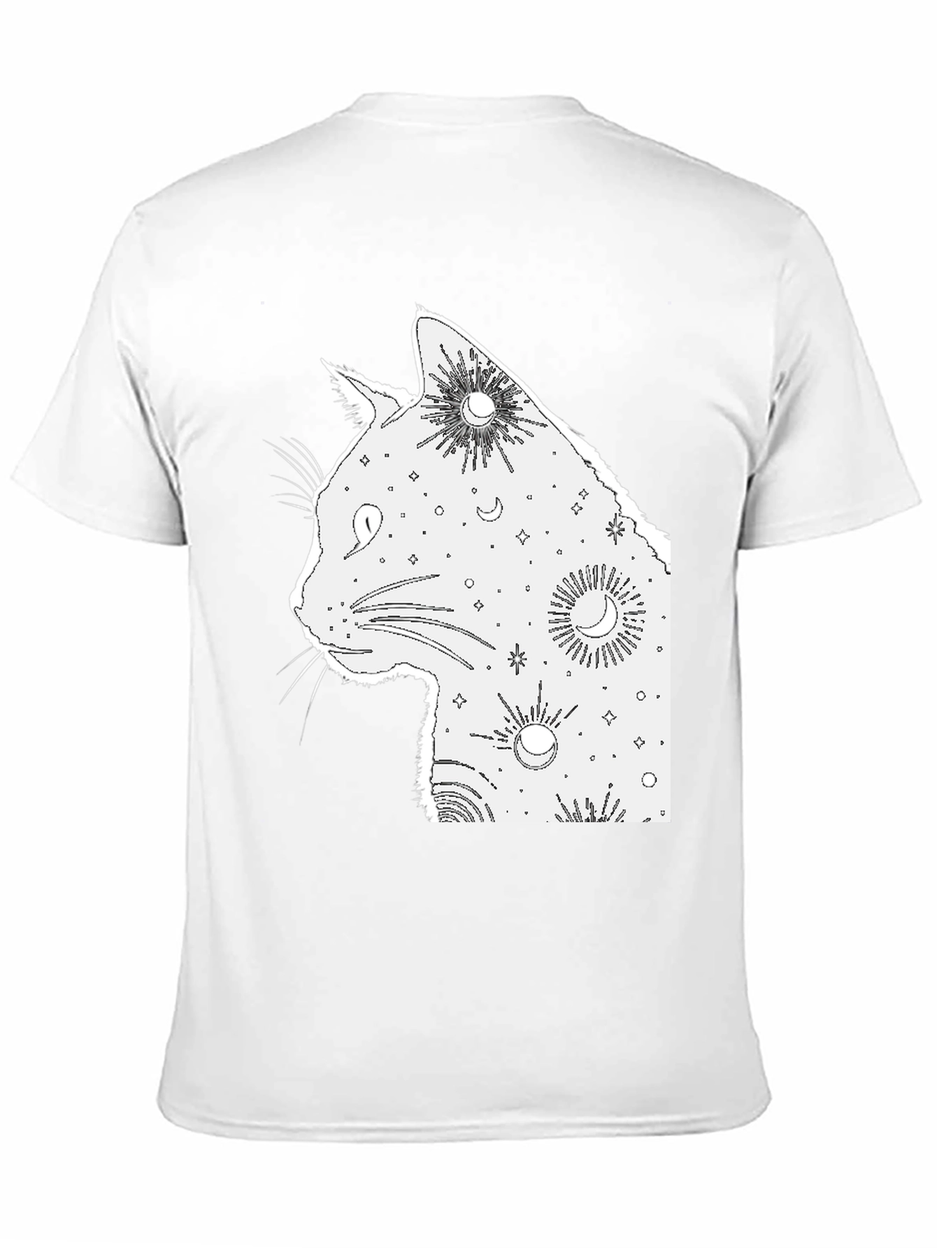 Celestial Cat T-Shirt - Stylish & Unique Design