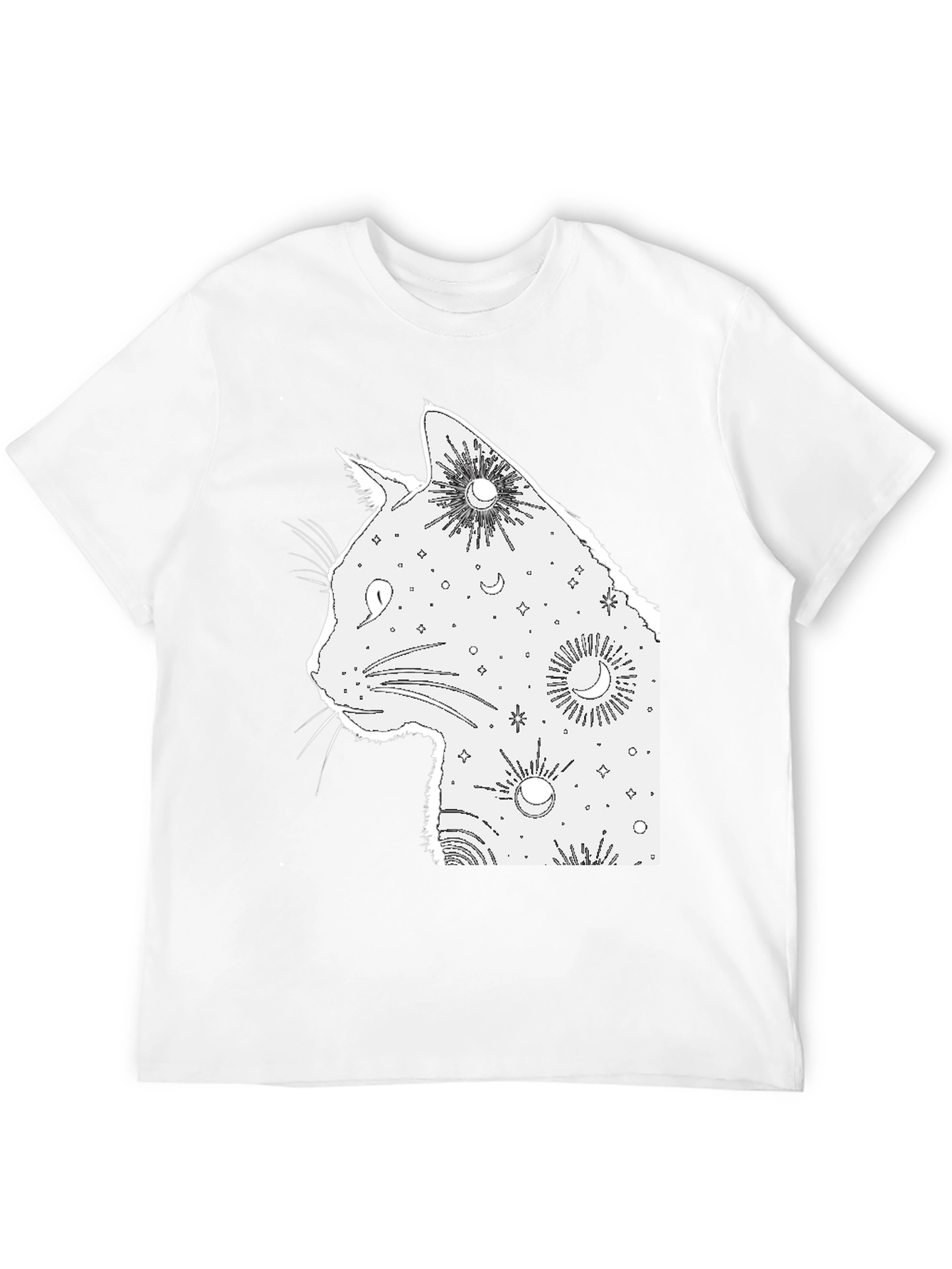 Celestial Cat T-Shirt - Stylish & Unique Design