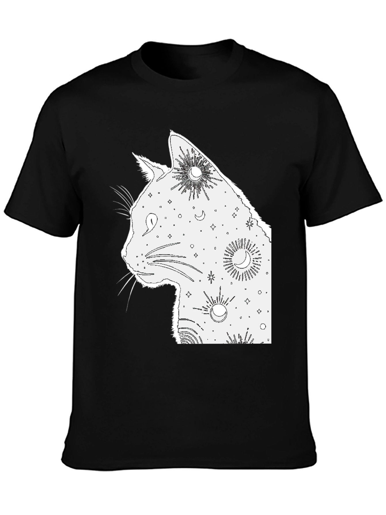Celestial Cat T-Shirt - Stylish & Unique Design