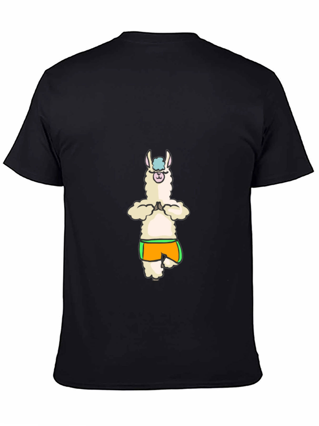 Yoga Llama T-Shirt - Funny Meditating Alpaca Tee