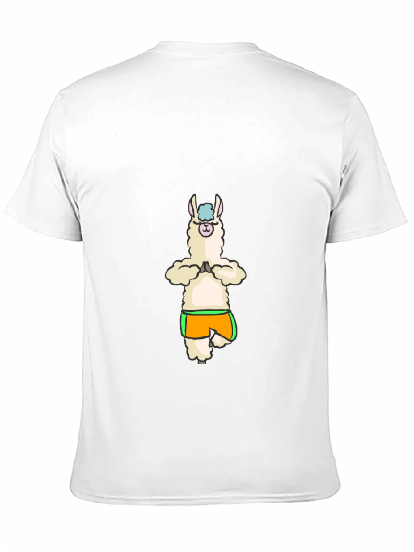 Yoga Llama T-Shirt - Funny Meditating Alpaca Tee