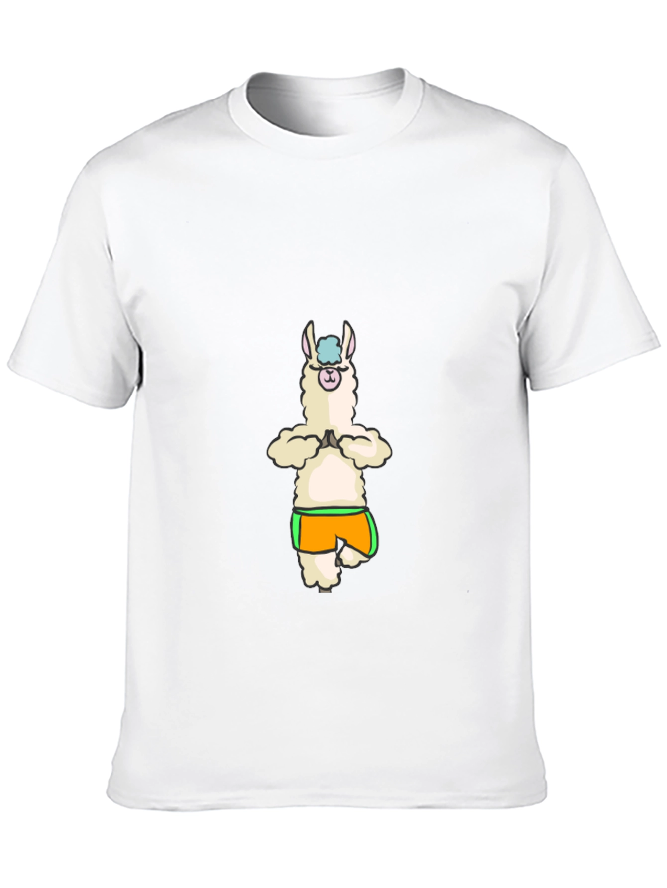 Yoga Llama T-Shirt - Funny Meditating Alpaca Tee