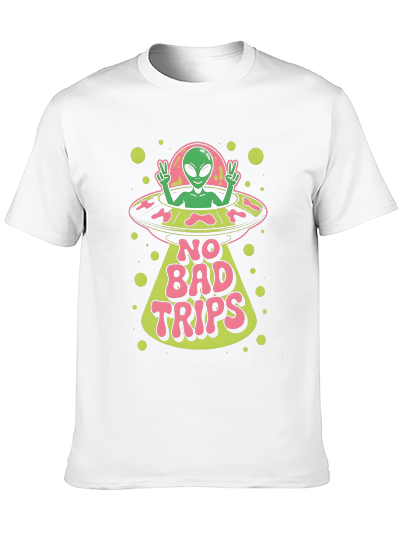 No Bad Trips Alien Graphic Tee