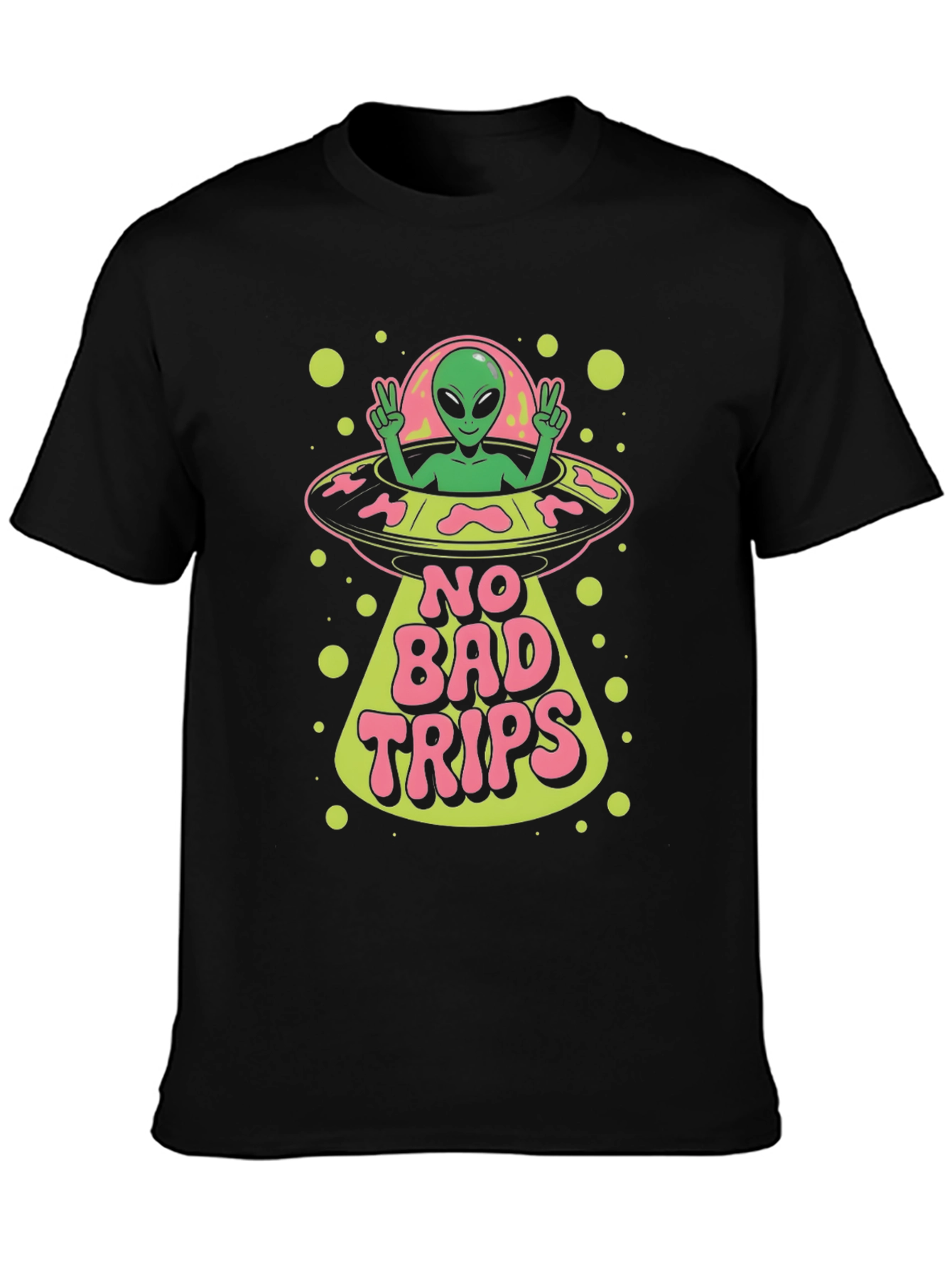 No Bad Trips Alien Graphic Tee