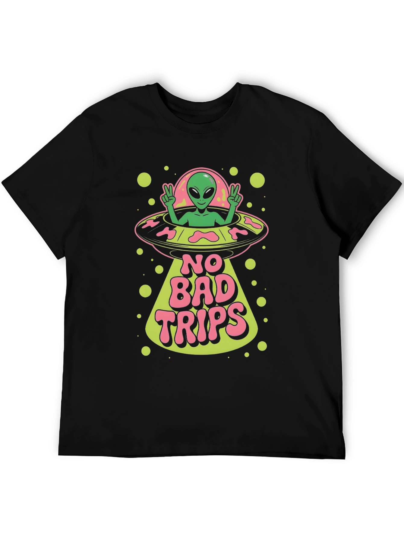No Bad Trips Alien Graphic Tee