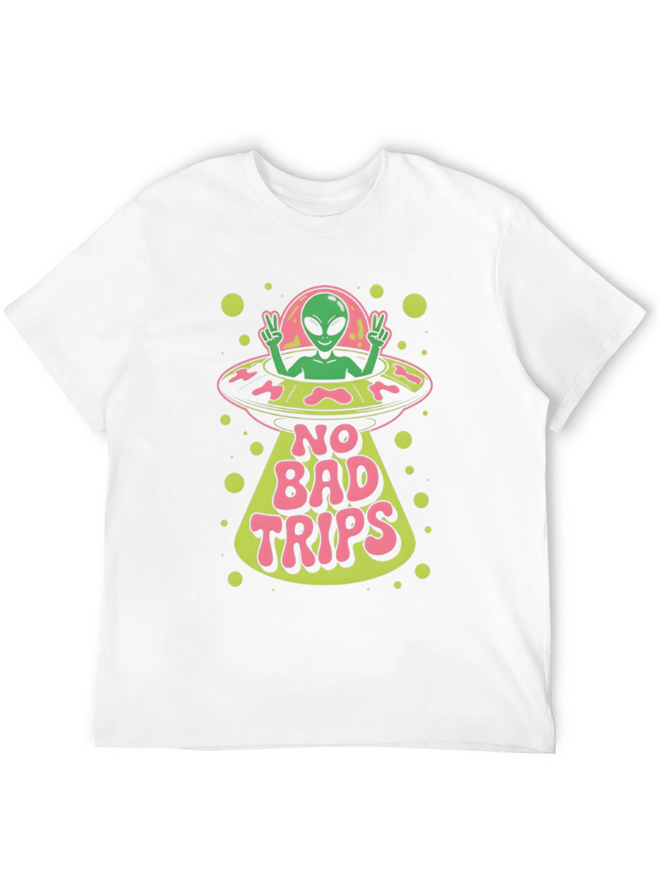 No Bad Trips Alien Graphic Tee