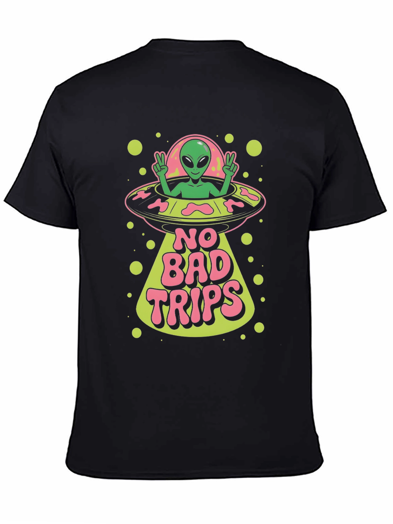 No Bad Trips Alien Graphic Tee