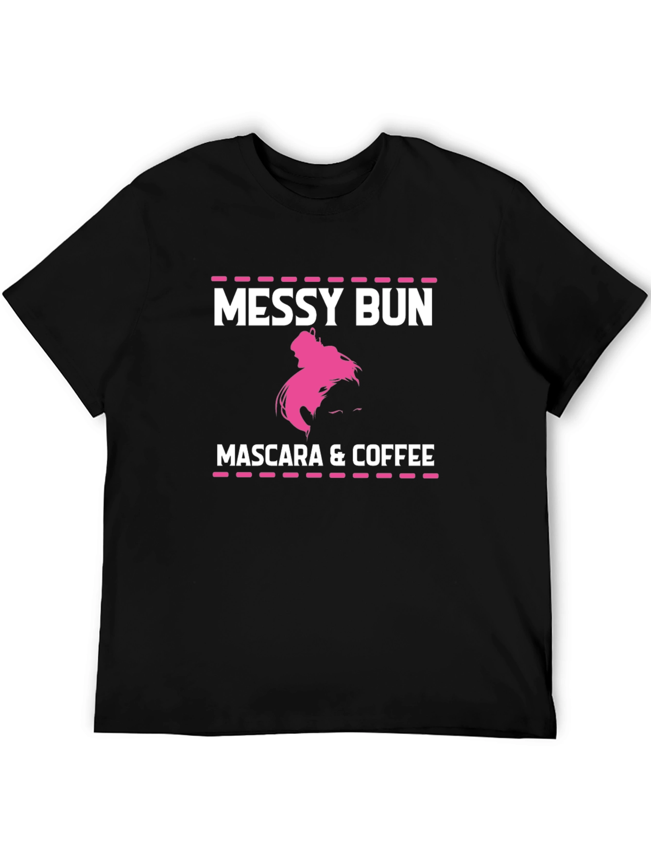 Messy Bun Mascara & Coffee T-Shirt