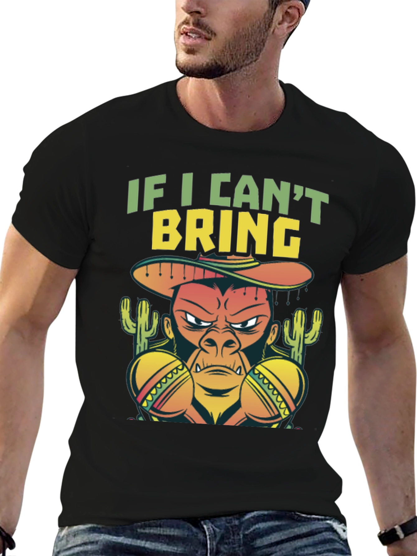 Funny Mexican Gorilla T-Shirt