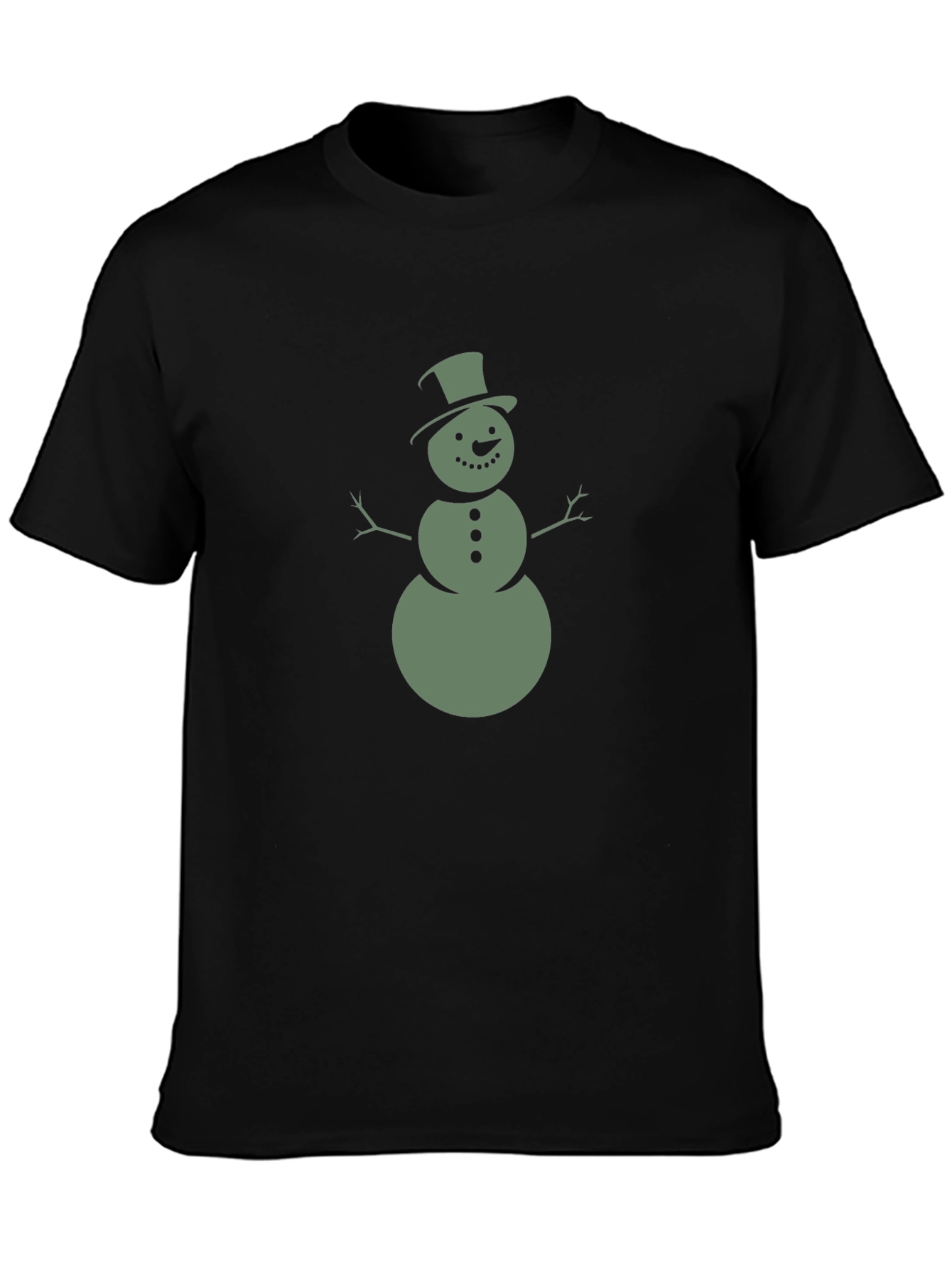Snowman Graphic Tee - Holiday Fun!