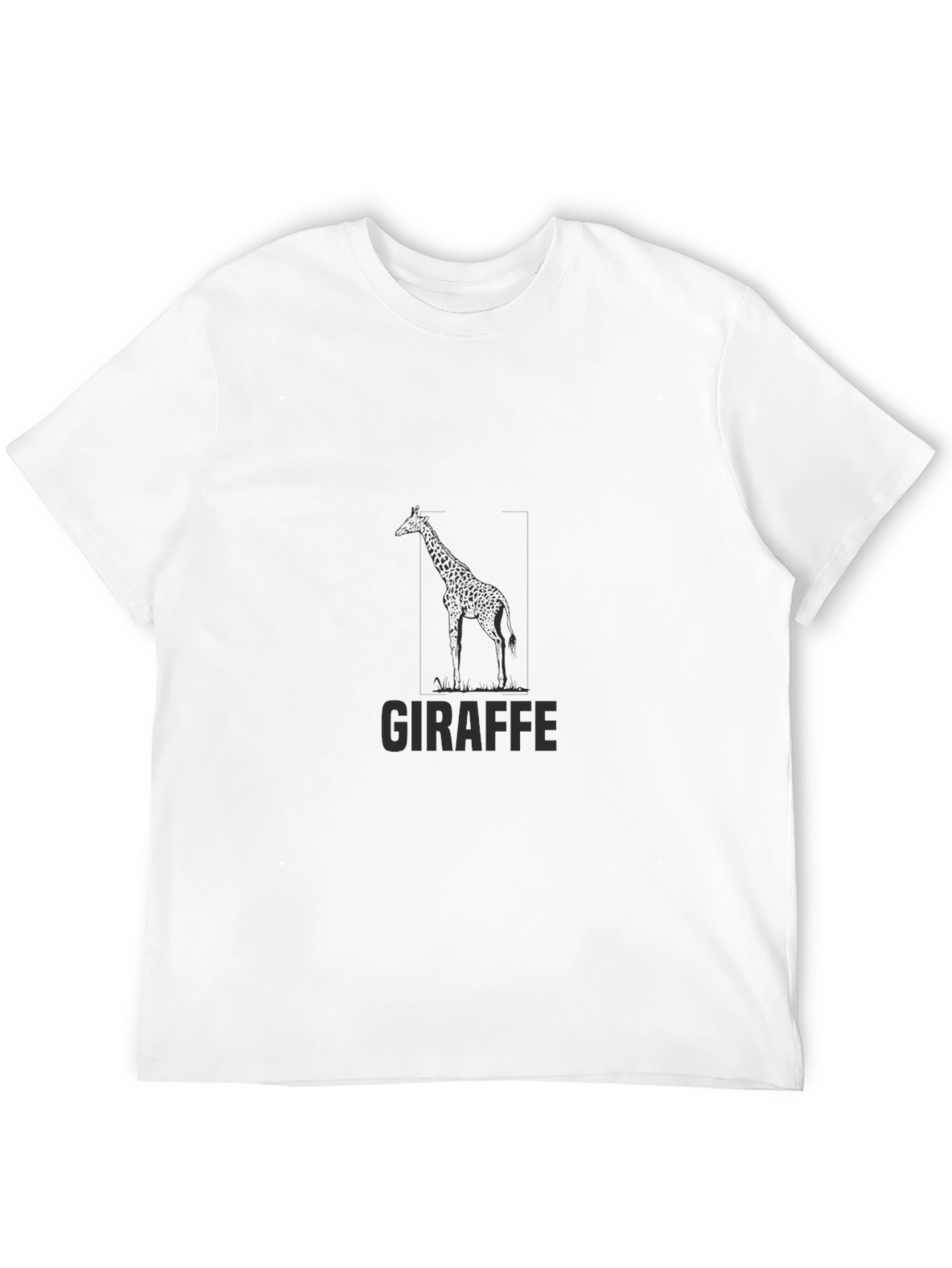 Giraffe Graphic Tee - Soft Cotton Comfort