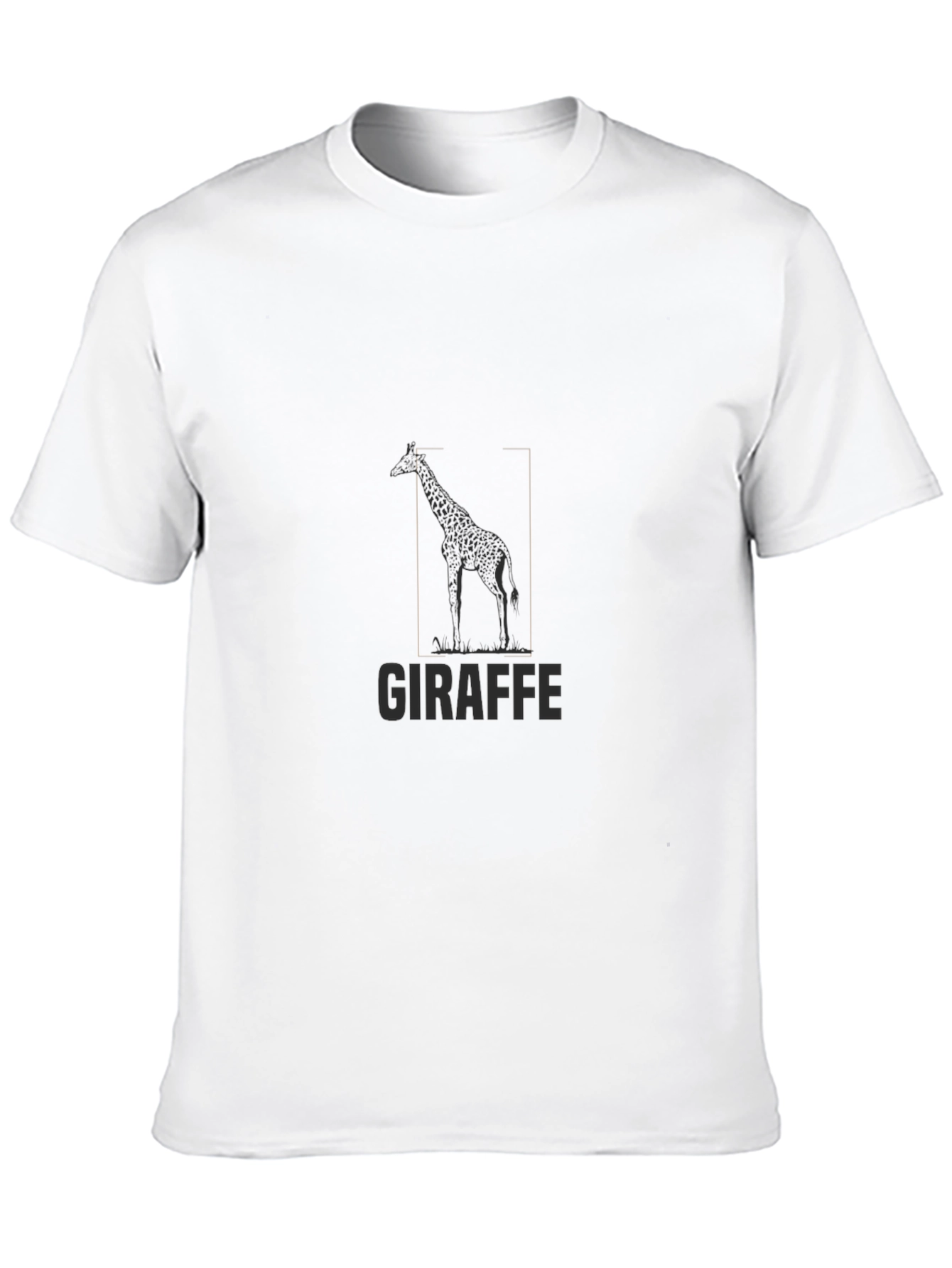Giraffe Graphic Tee - Soft Cotton Comfort