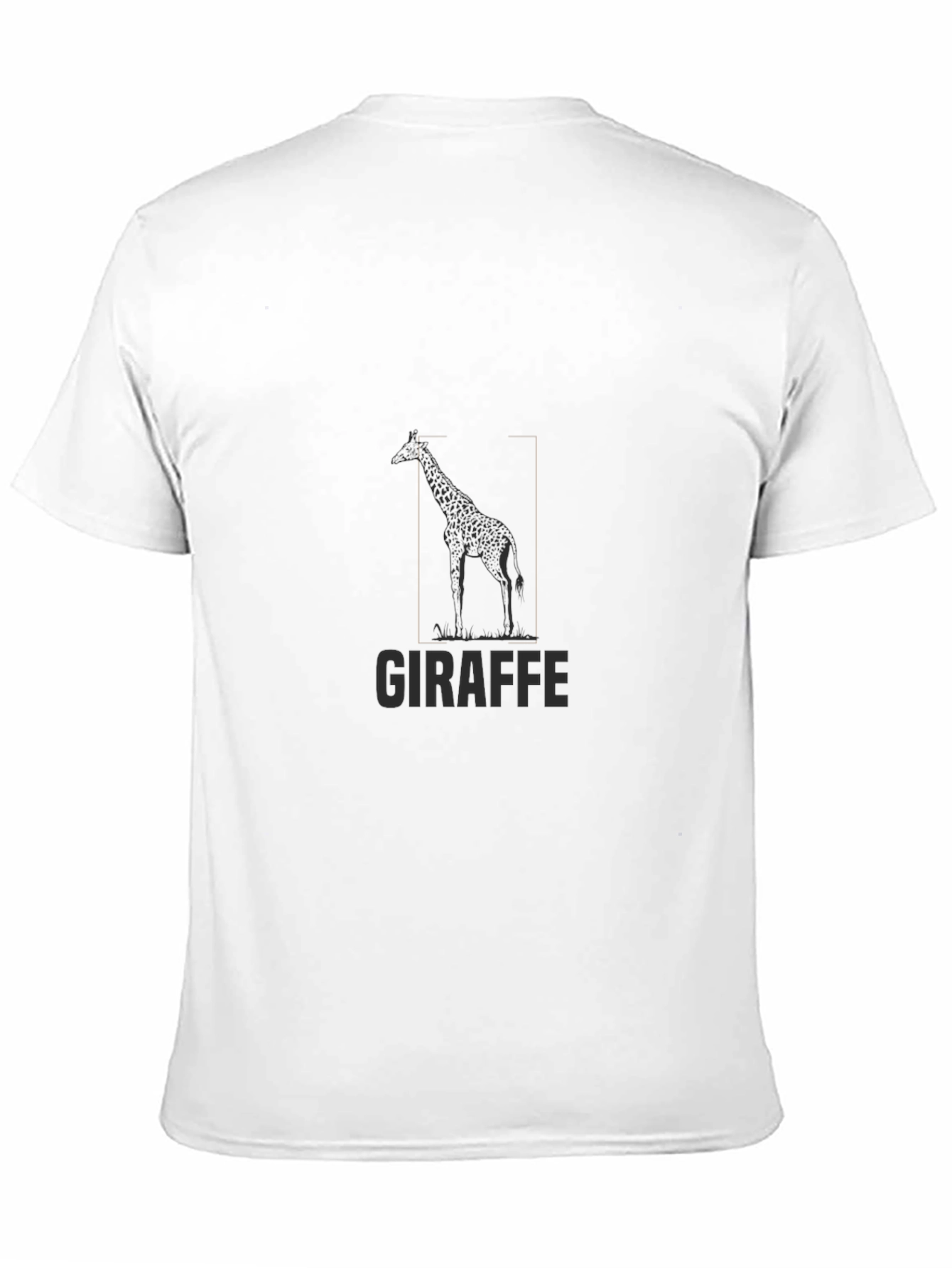 Giraffe Graphic Tee - Soft Cotton Comfort