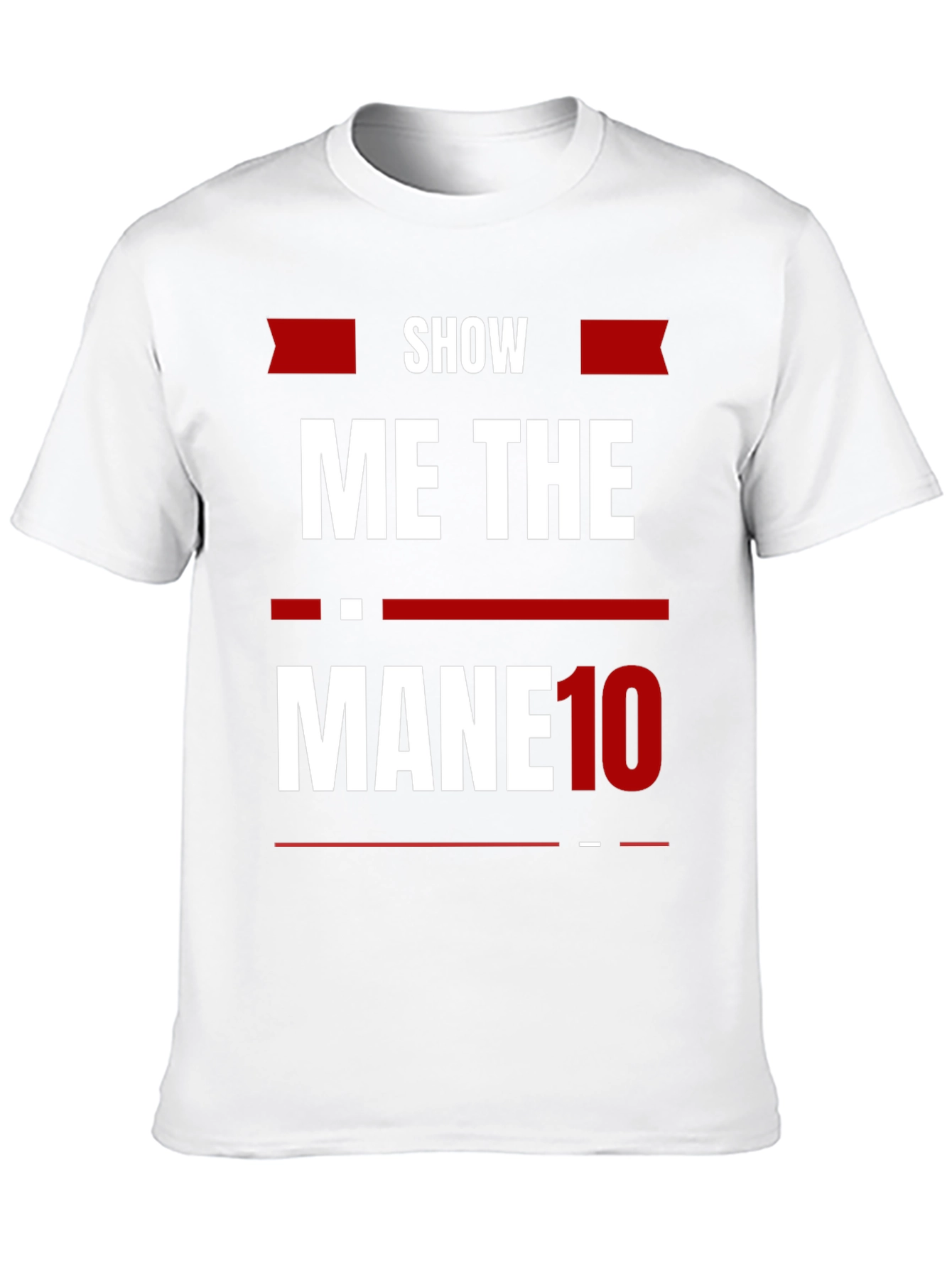 Show Me The Mane 10 Black Graphic Tee