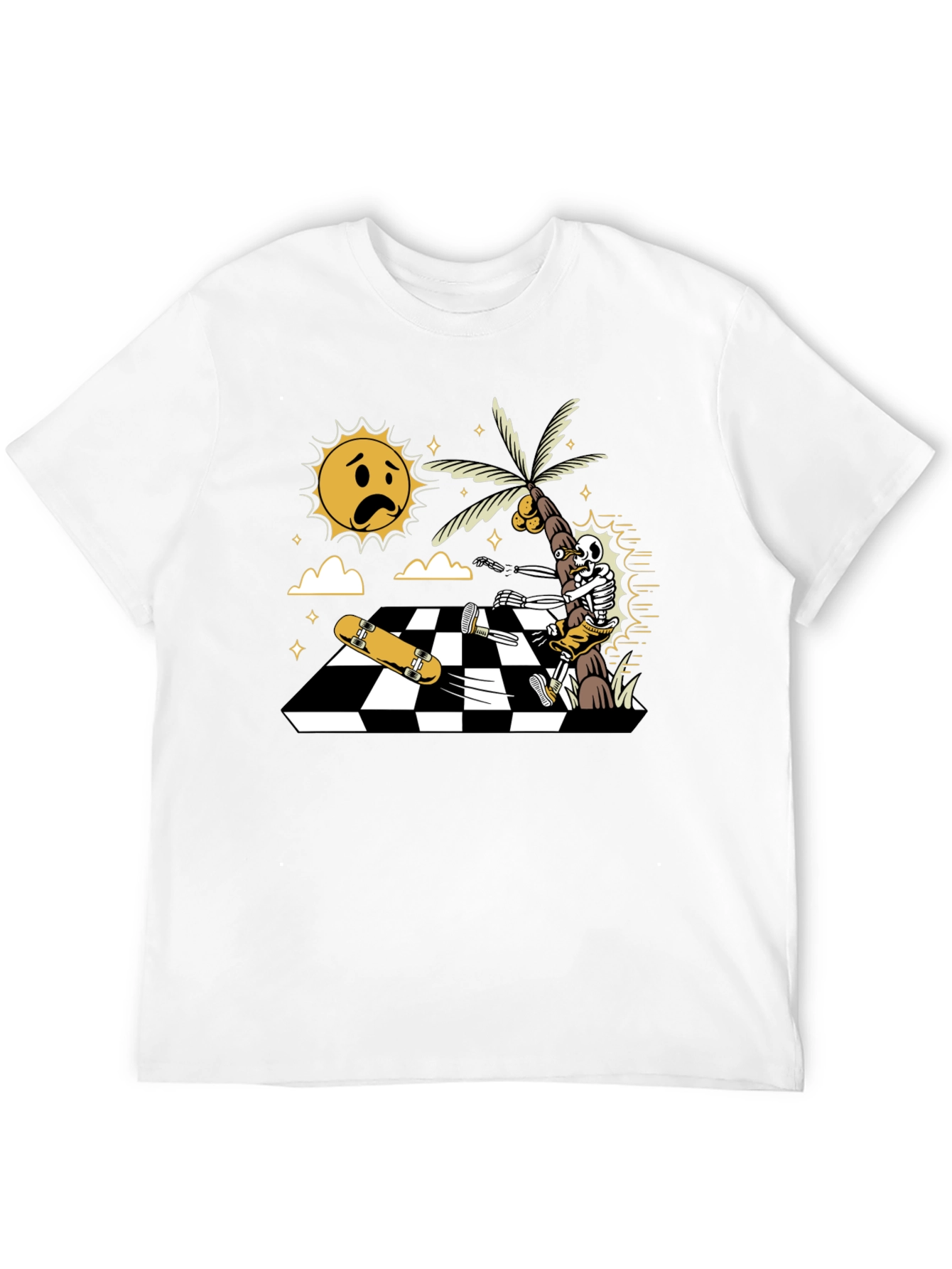 Skateboarding Skeleton T-Shirt