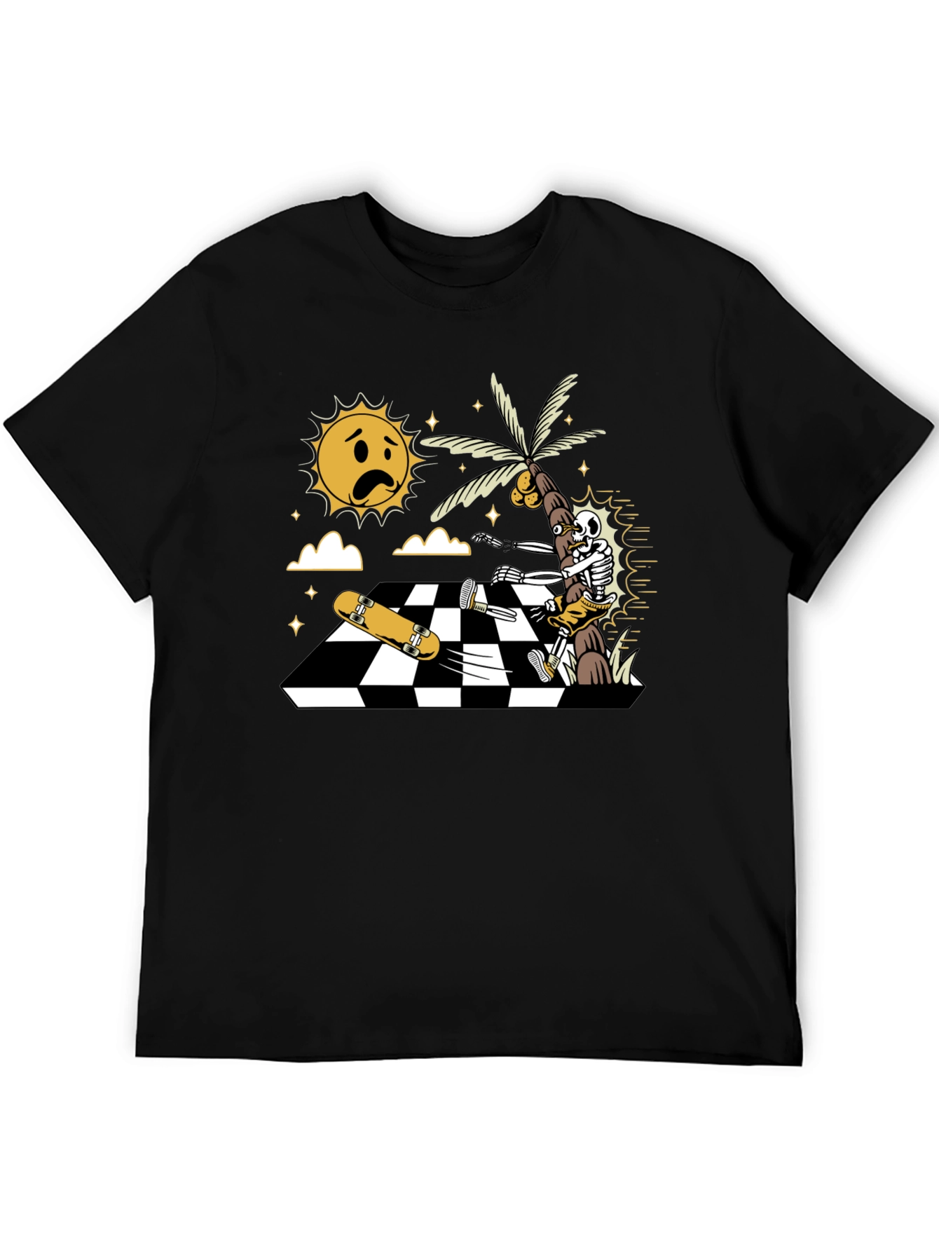 Skateboarding Skeleton T-Shirt