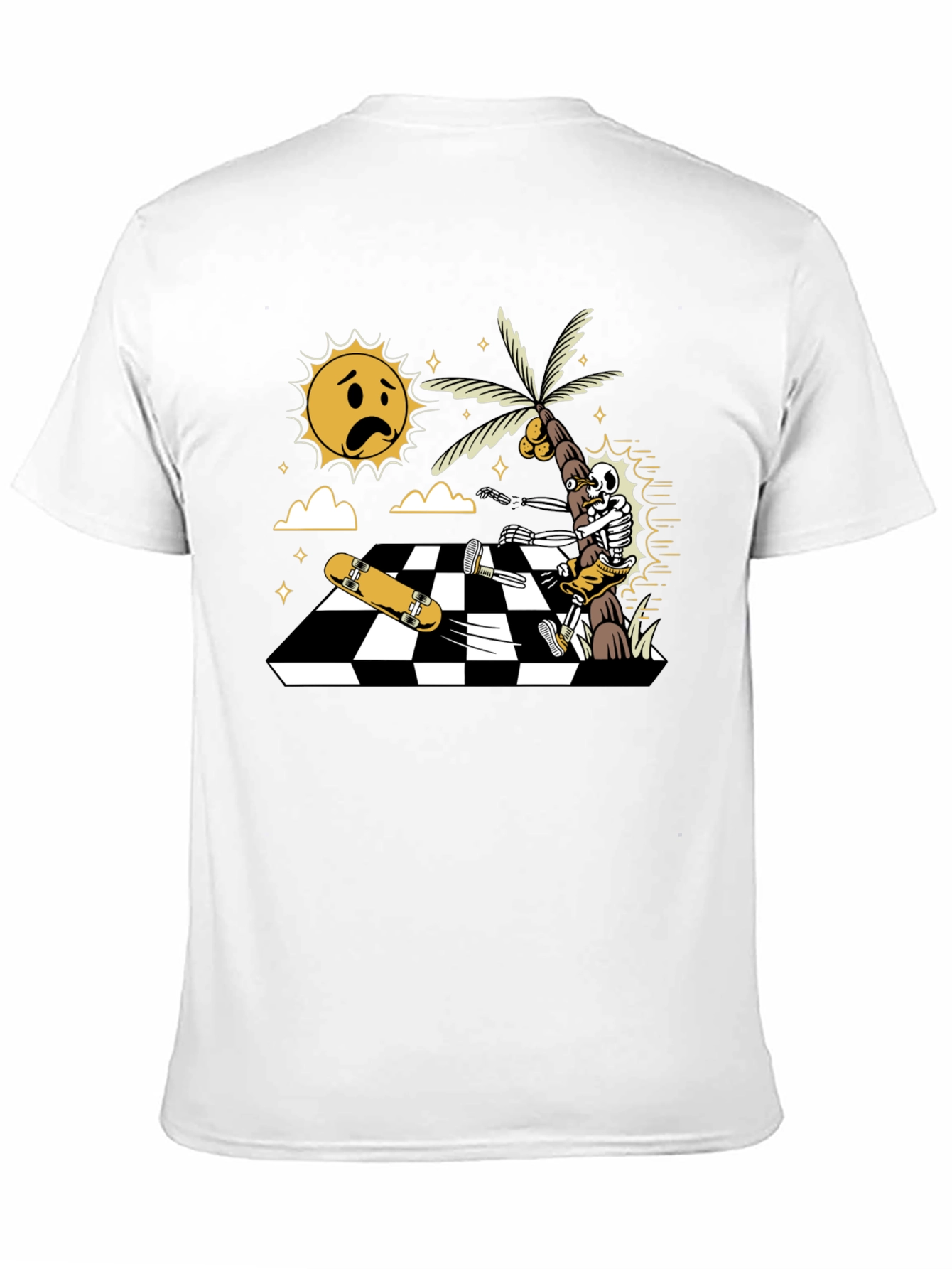 Skateboarding Skeleton T-Shirt