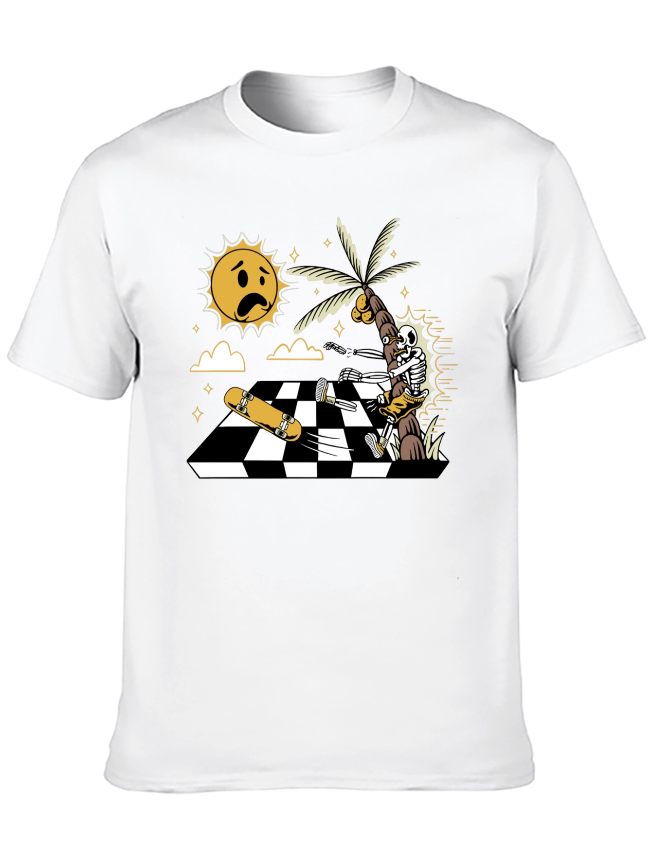 Skateboarding Skeleton T-Shirt