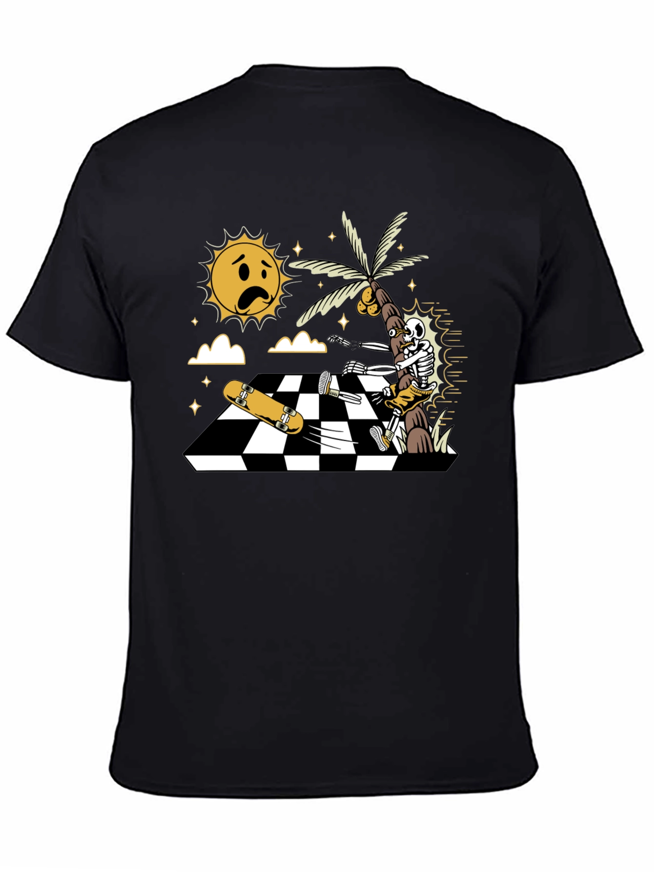 Skateboarding Skeleton T-Shirt