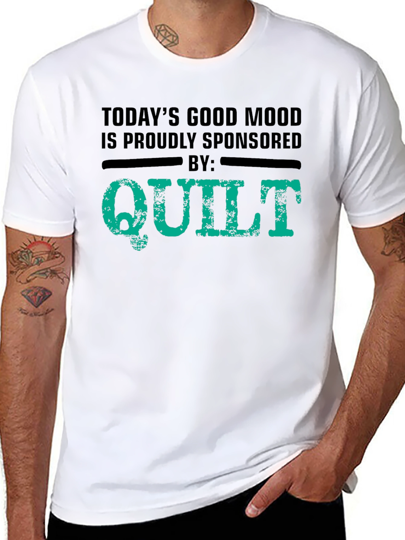 Quilt Sponsored Good Mood T-Shirt