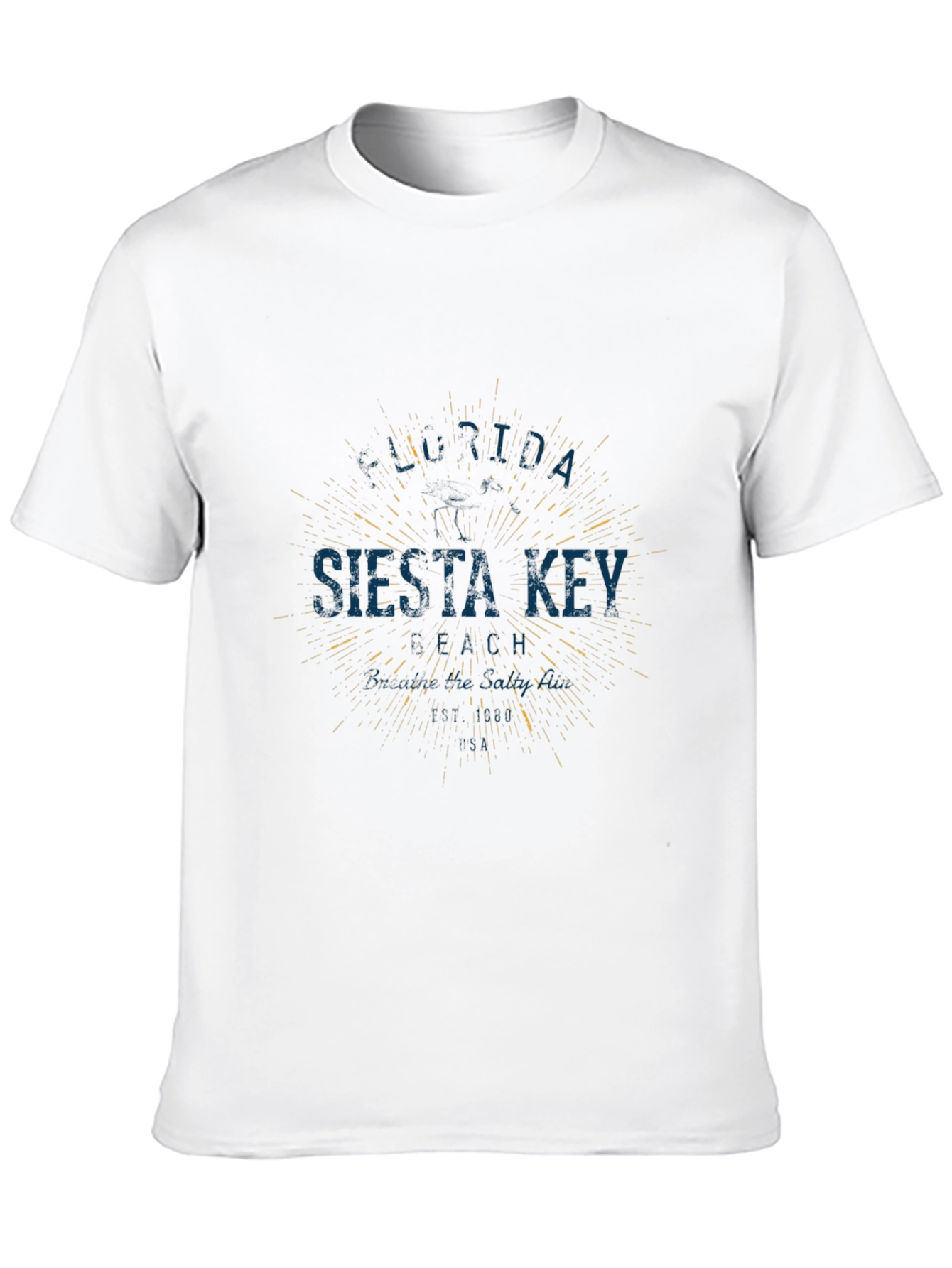 Siesta Key T-Shirt - Retro Style Graphic Tee